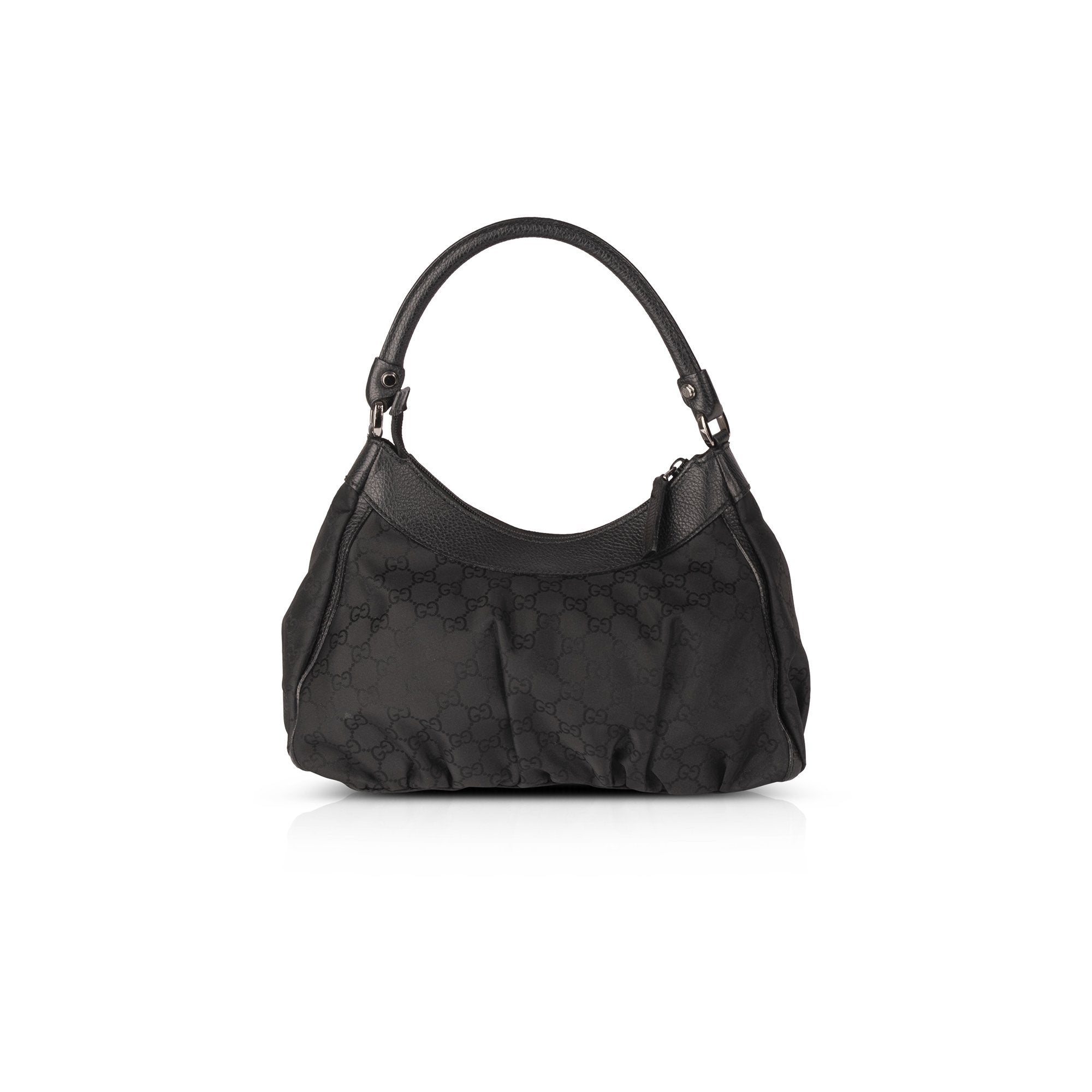 Gucci Small GG Nylon Abbey D-Ring Hobo