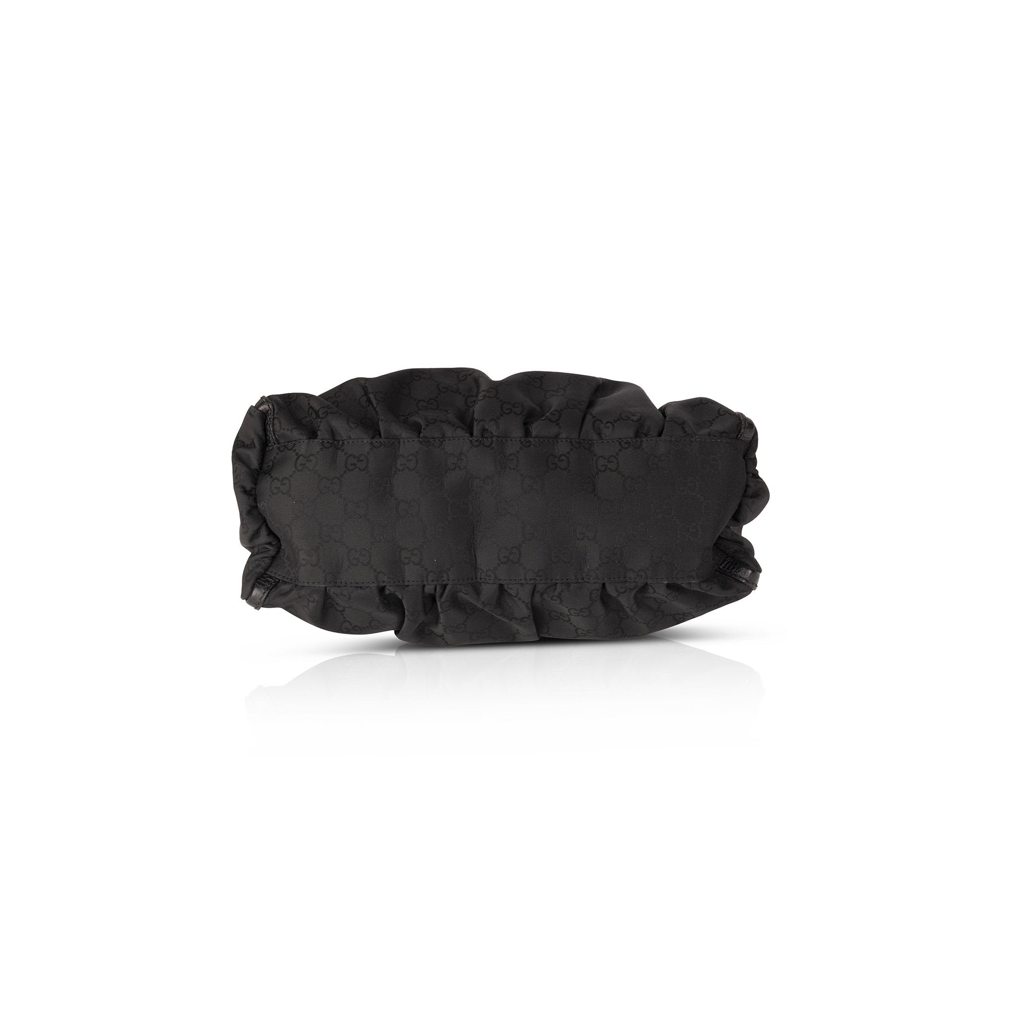 Gucci Small GG Nylon Abbey D-Ring Hobo