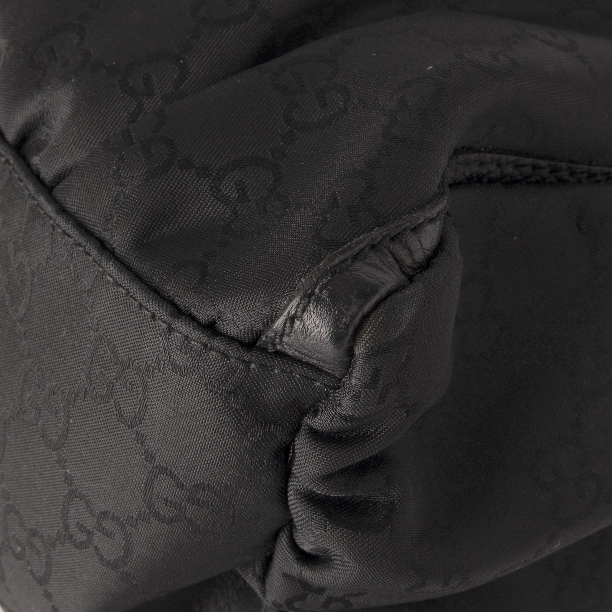 Gucci Small GG Nylon Abbey D-Ring Hobo