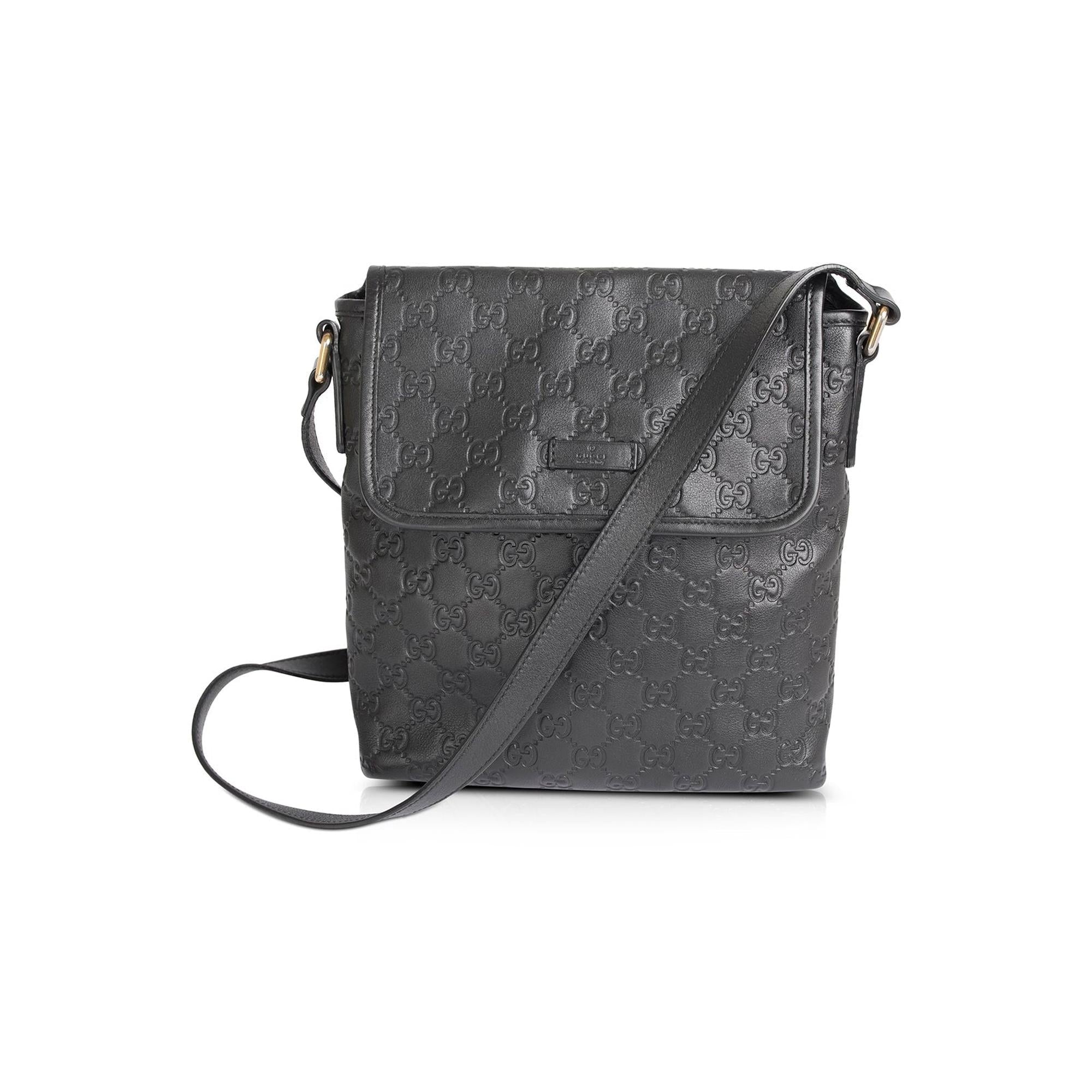 Gucci Small GG Signature Messenger Bag