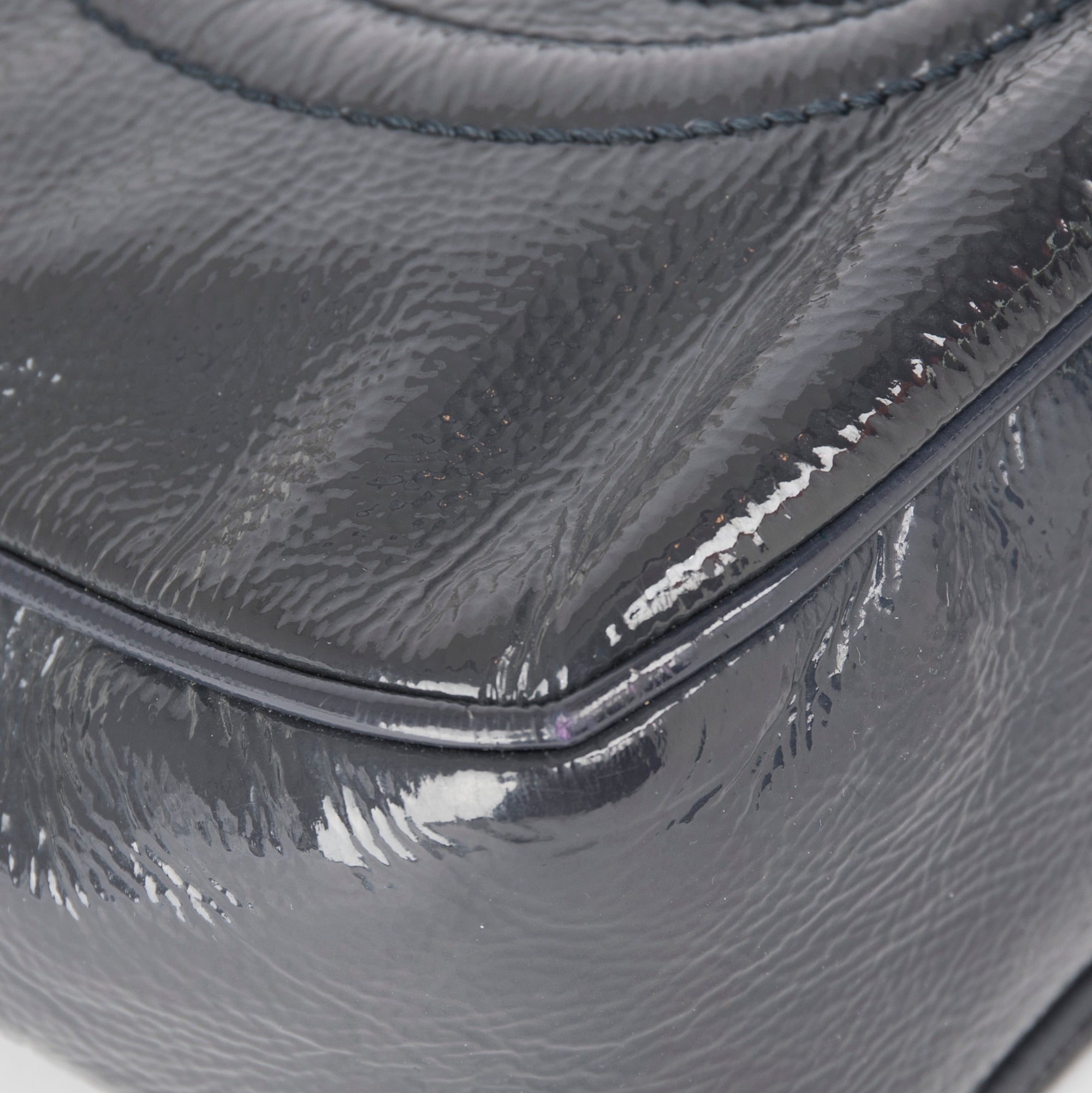 Gucci Small Patent Leather Soho Disco Crossbody Bag