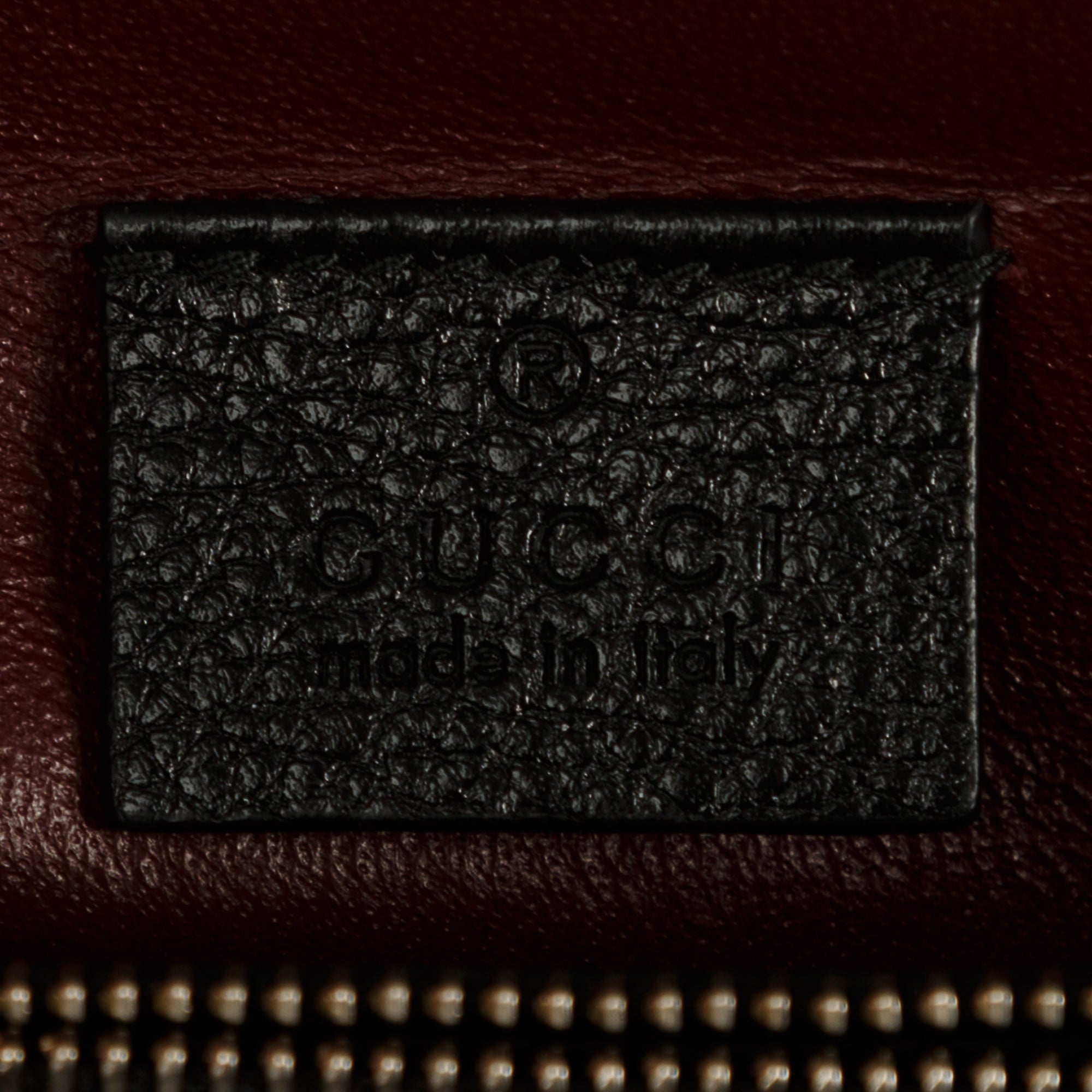 Gucci Small Zumi Leather Top Handle Bag w/ Strap