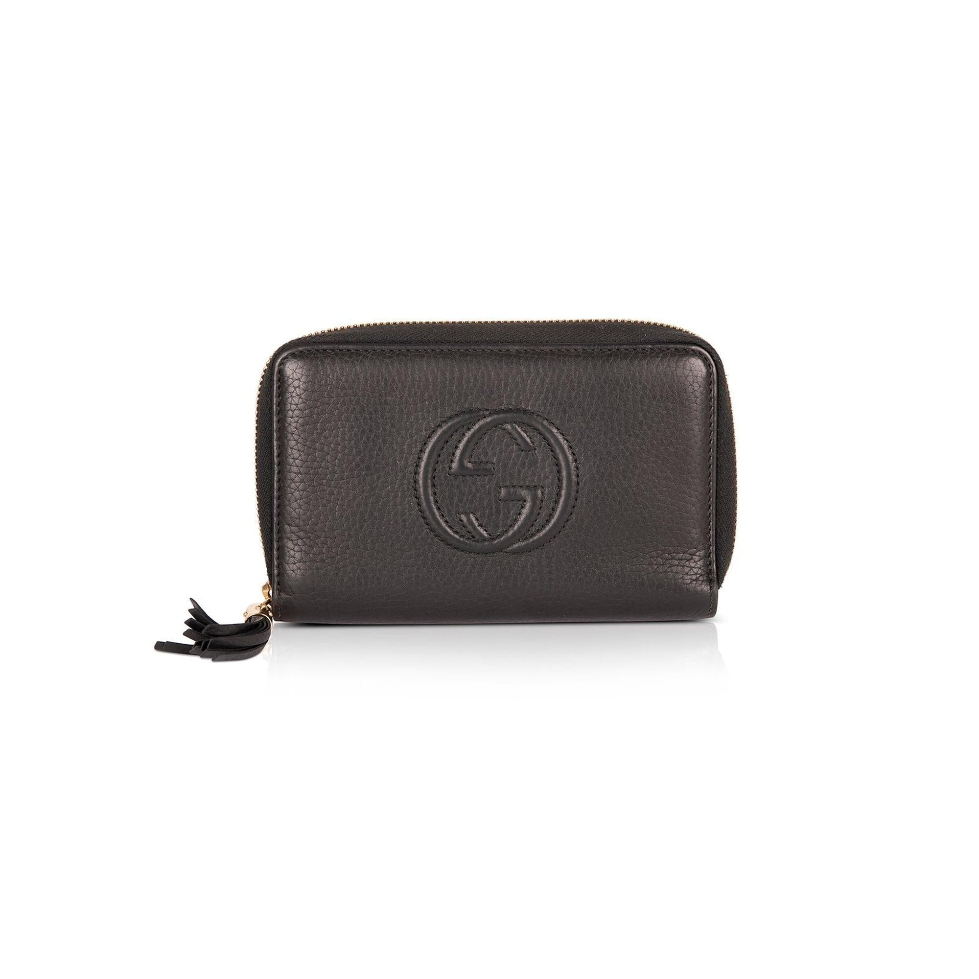 Gucci Soho Zip-Around Wallet w/ Box – OLIVER'S