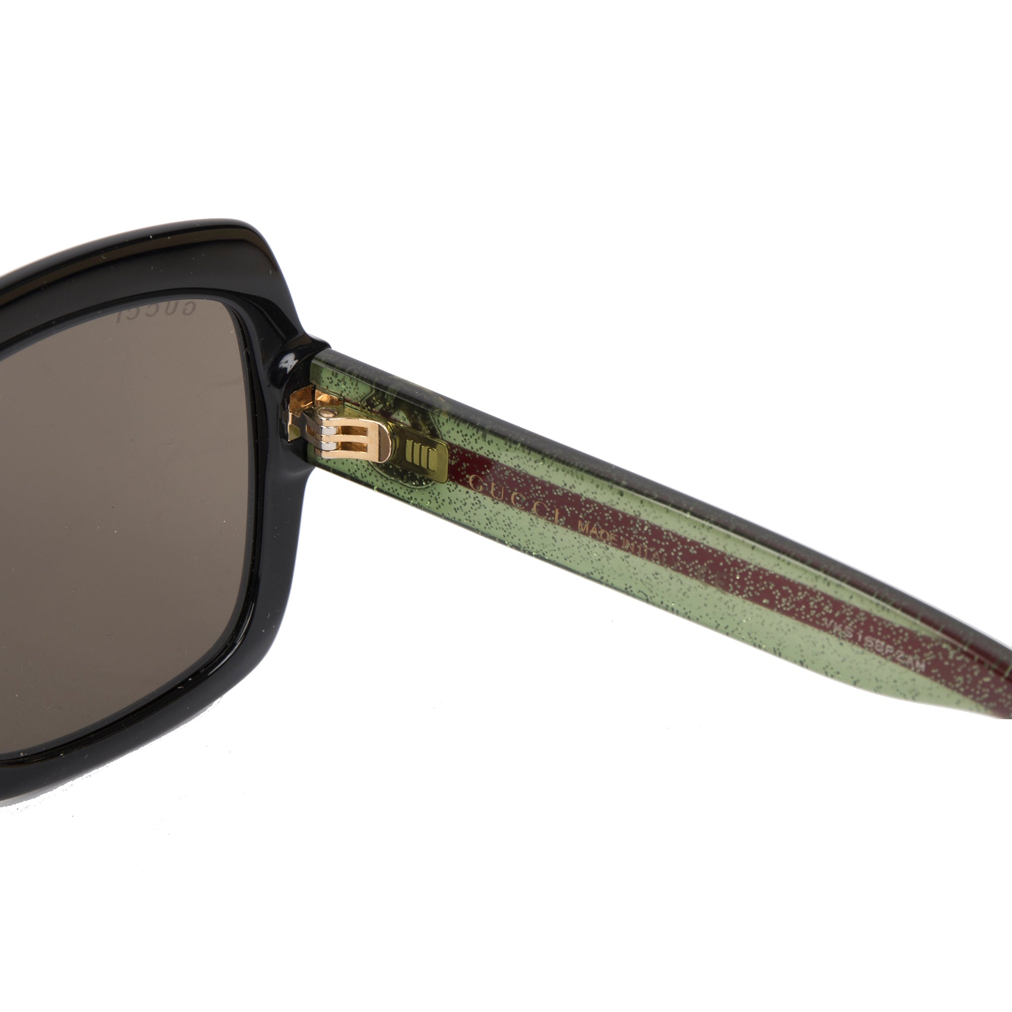 Gucci Square Web Sunglasses w/ Case