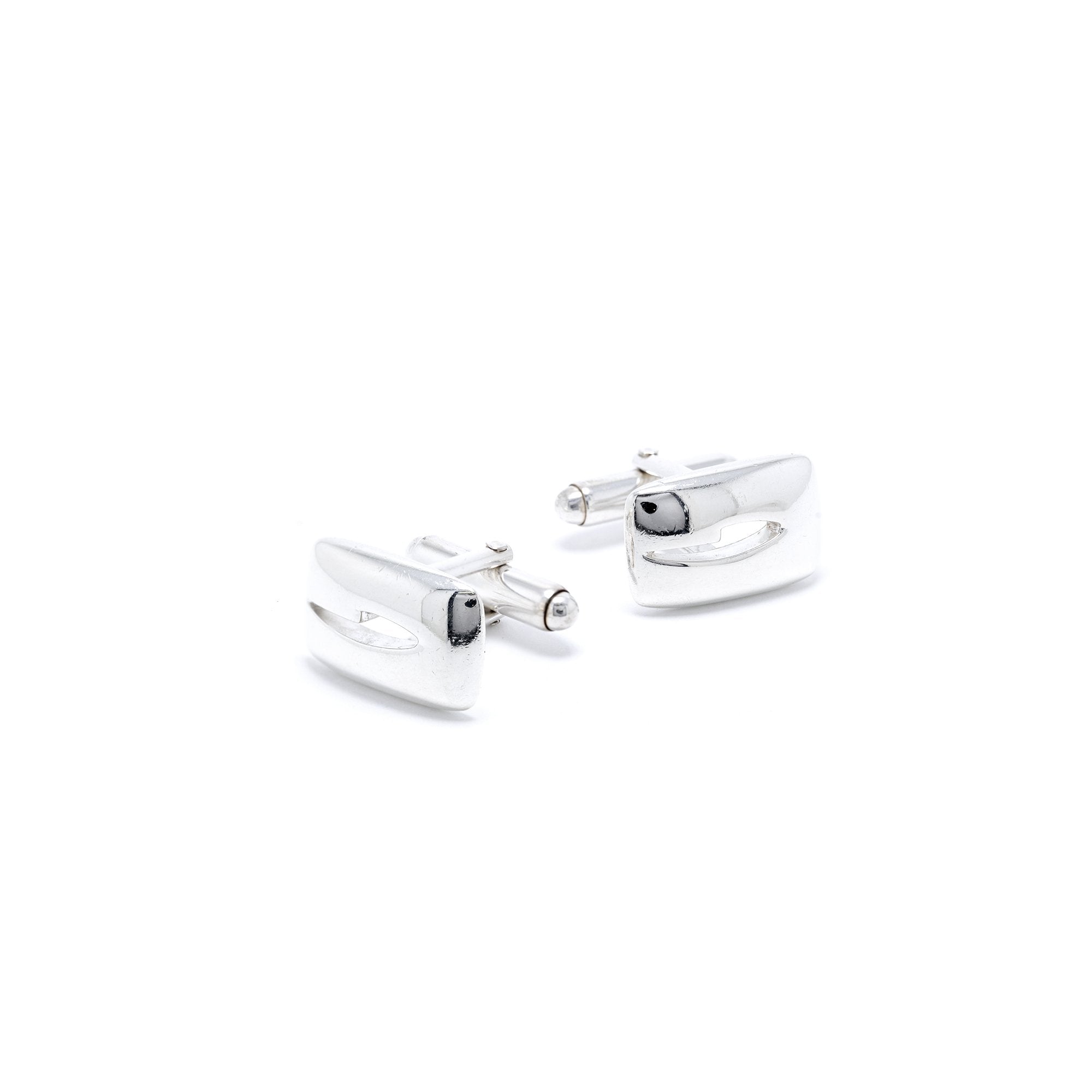 Gucci Sterling Silver G Cufflinks