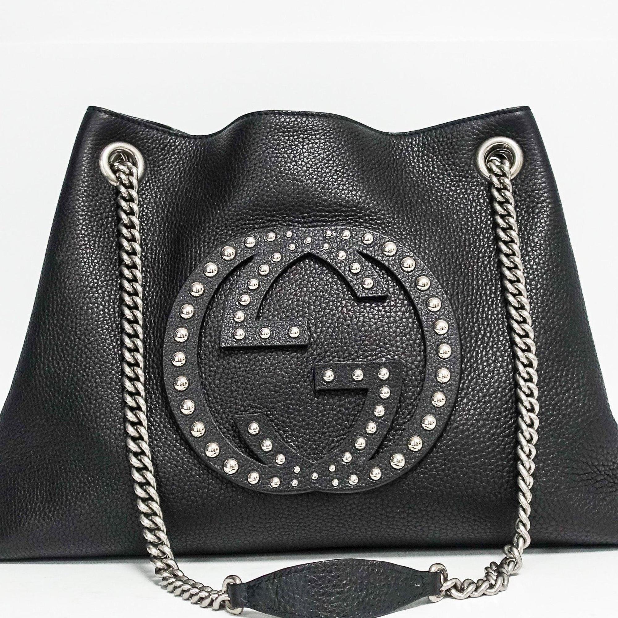 Gucci Studded Soho Shoulder Bag