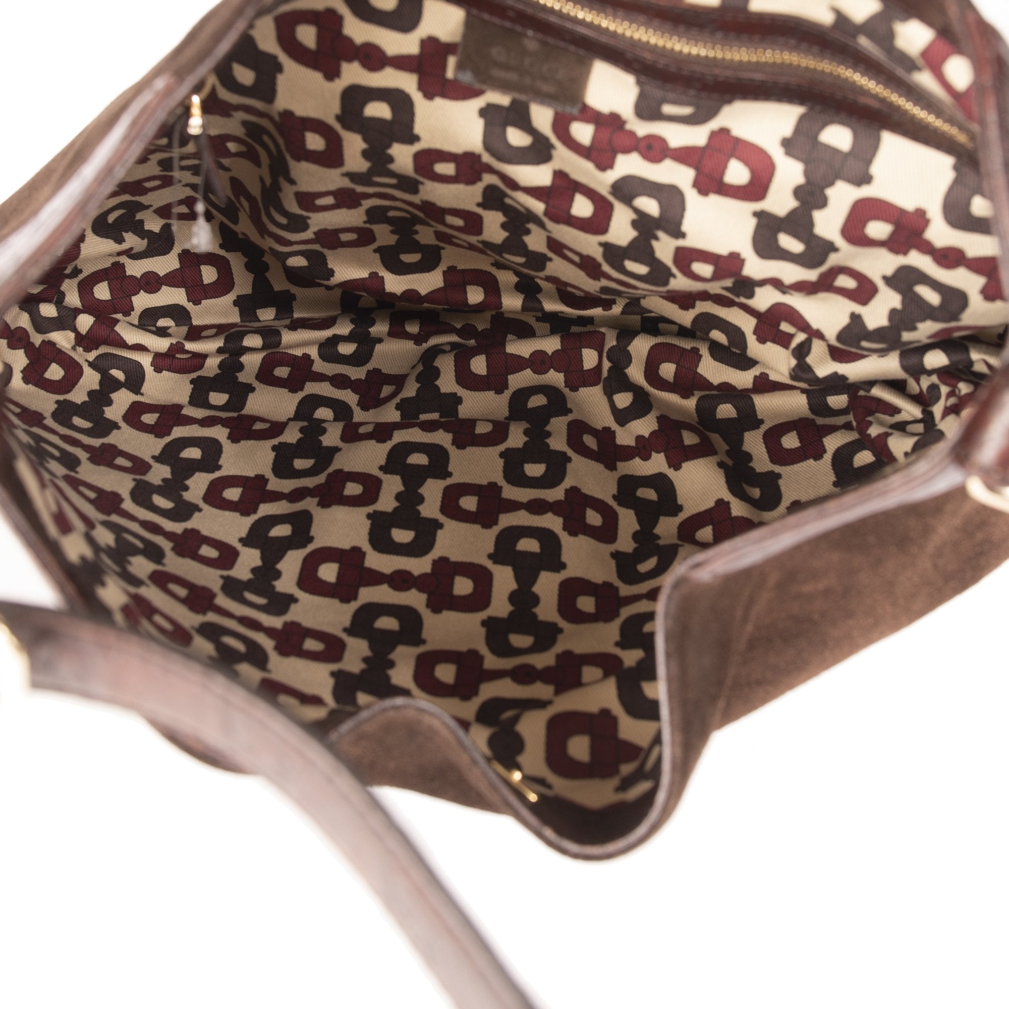 Gucci Suede Guccissima Hasler Hobo