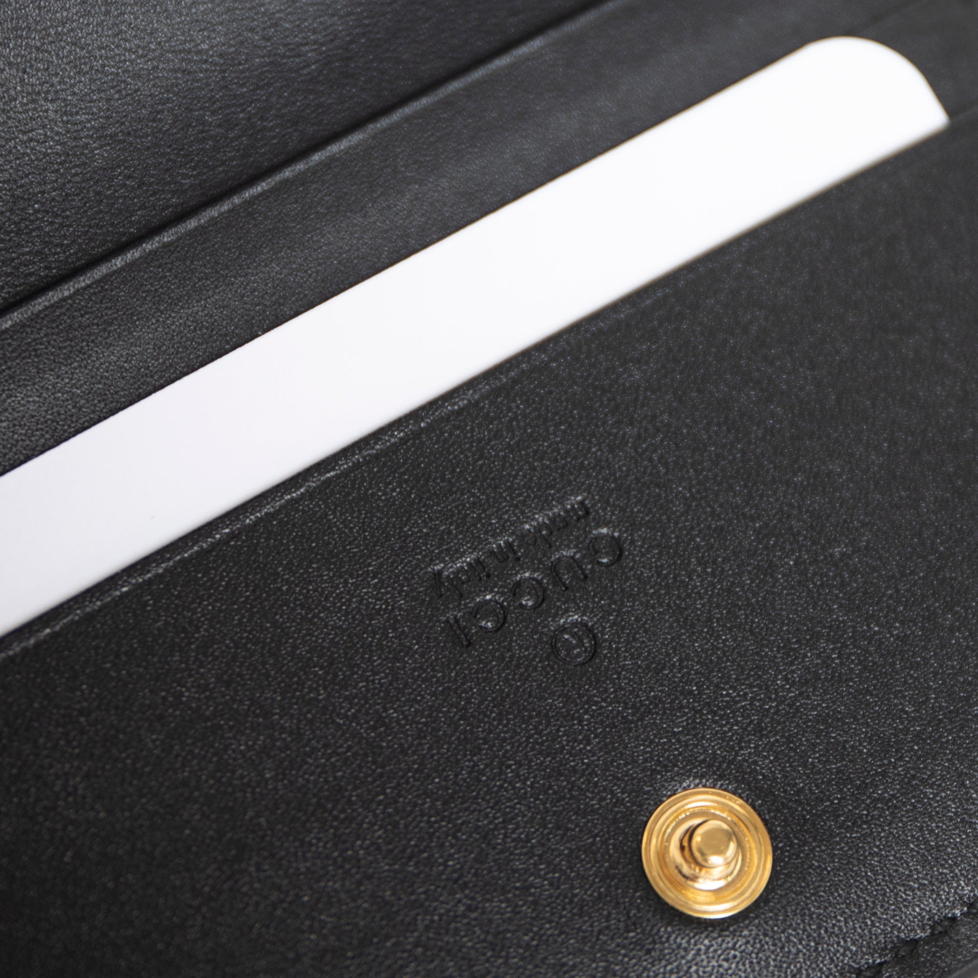 Gucci Suede Ophidia GG Card Case Wallet w/ Box