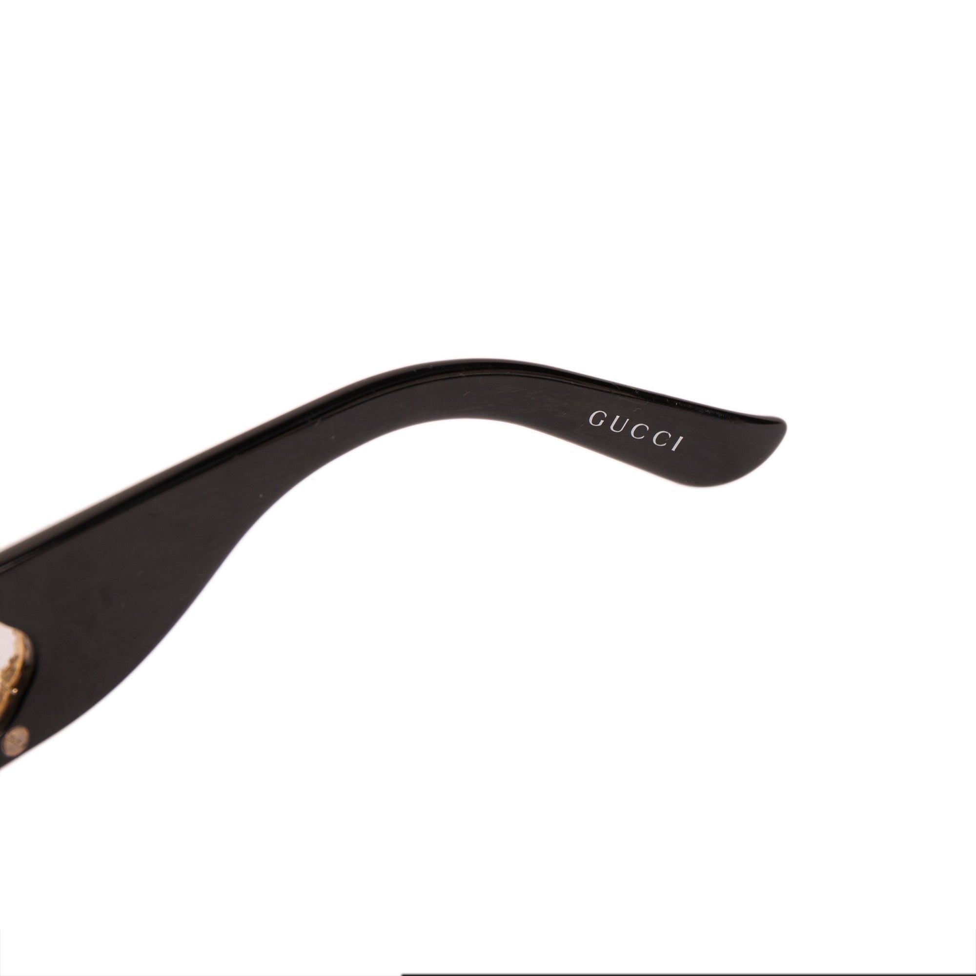 Gucci Swarovski Crystal Horsebit Sunglasses w/ Case