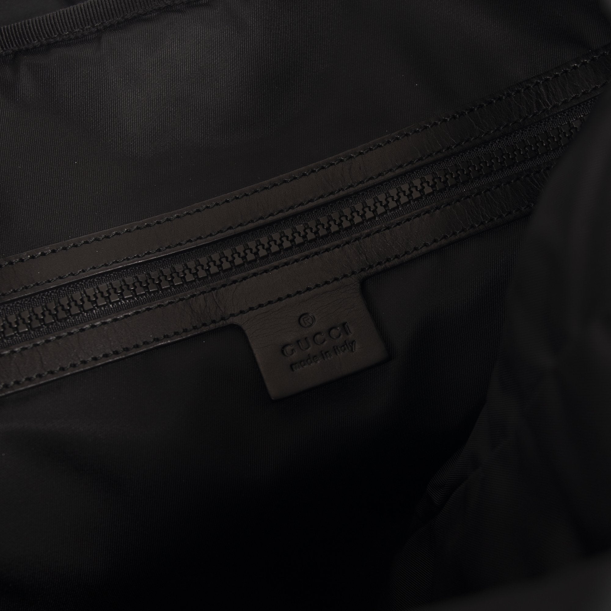 Gucci Techno Animalier Web Backpack