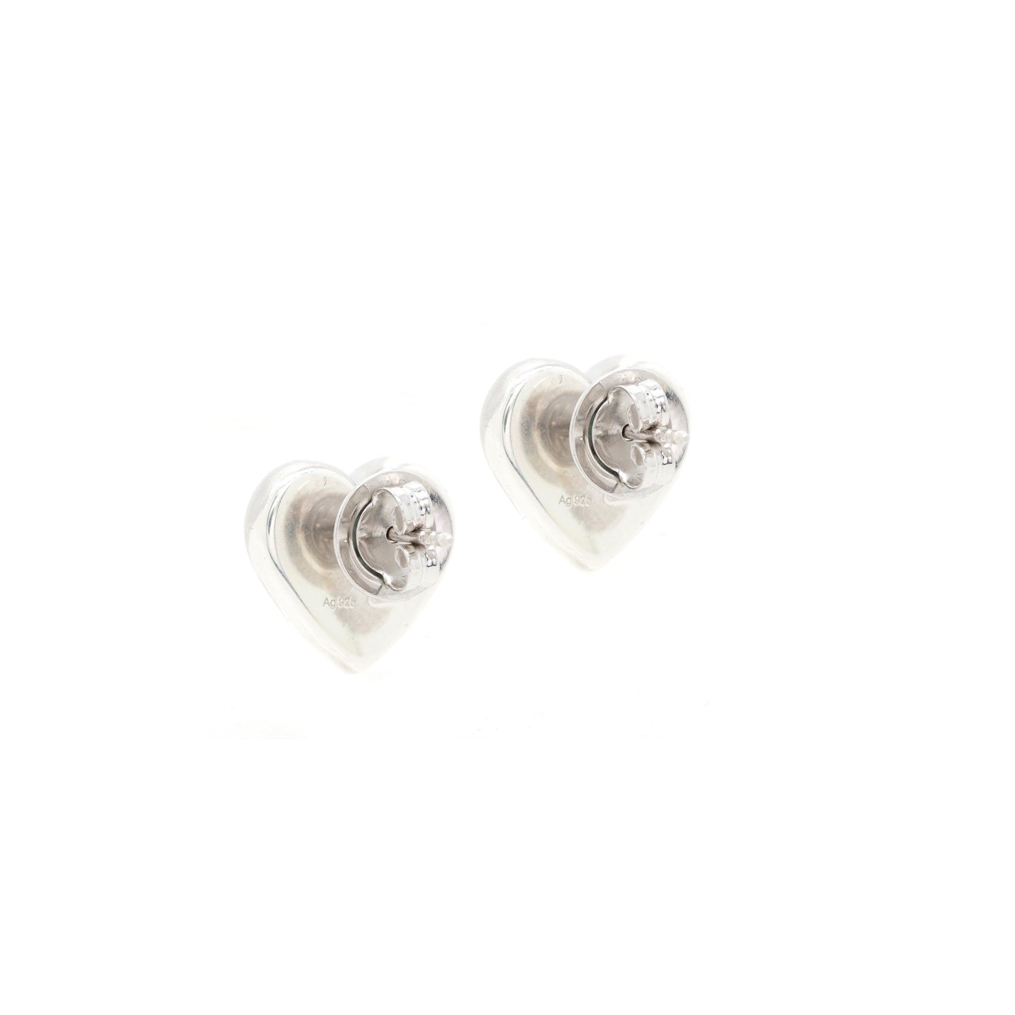 Gucci Trademark Heart Stud Earrings