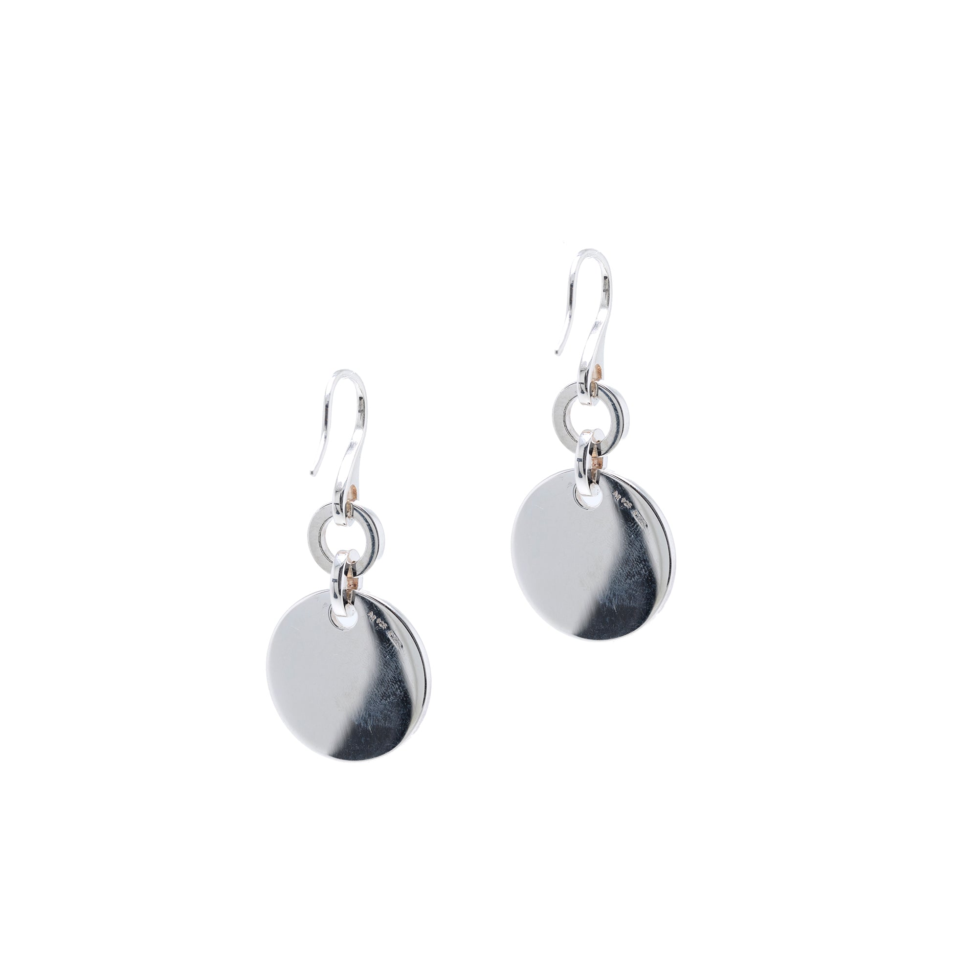 Gucci Trademark Round Drop Earrings w/ Box