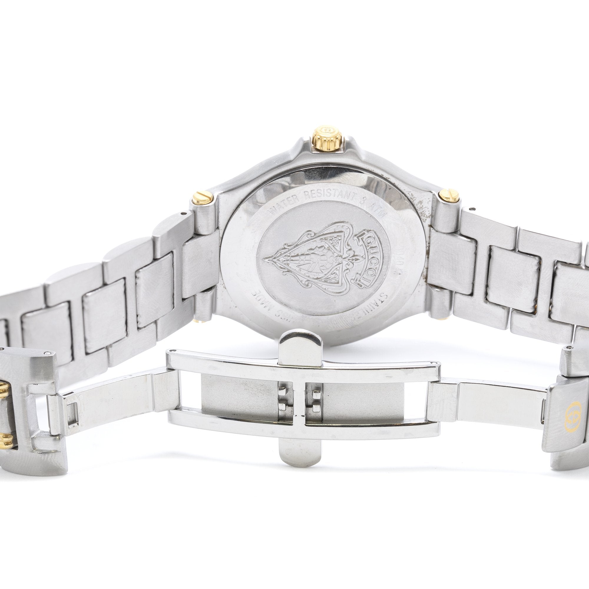 Gucci Two-Tone 9040 Series Watch w/ Box