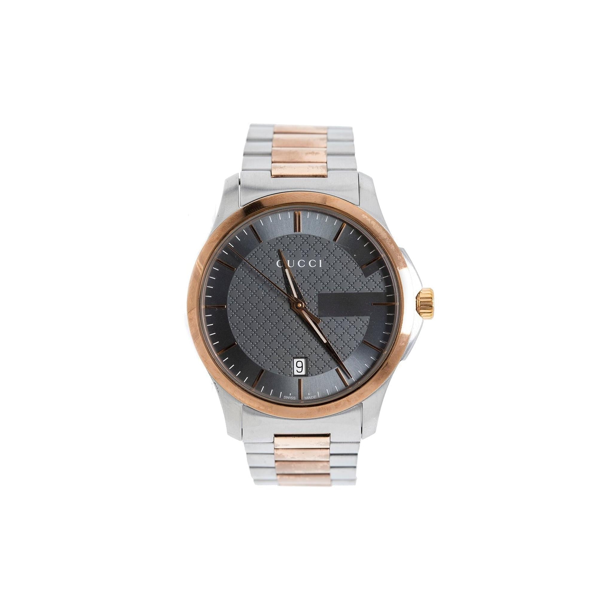 Gucci Two-Tone G-Timeless Watch