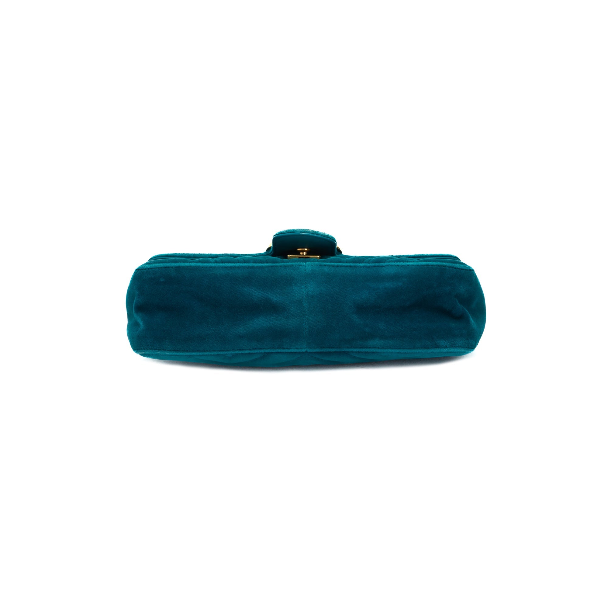 Gucci Velvet Matelasse GG Marmont Small Shoulder Bag – Oliver