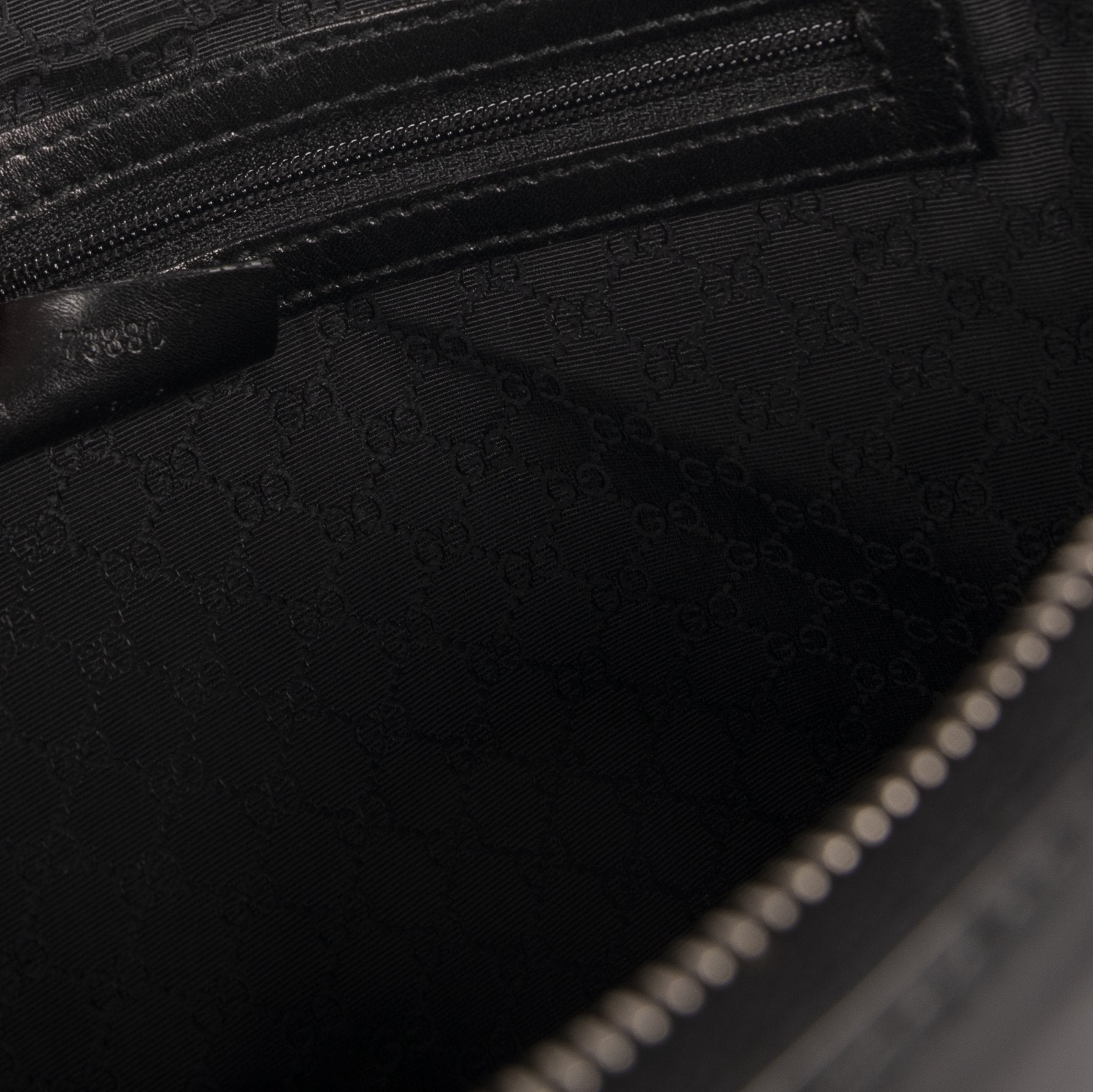Gucci Vintage Black Leather Shoulder Bag – OLIVER'S