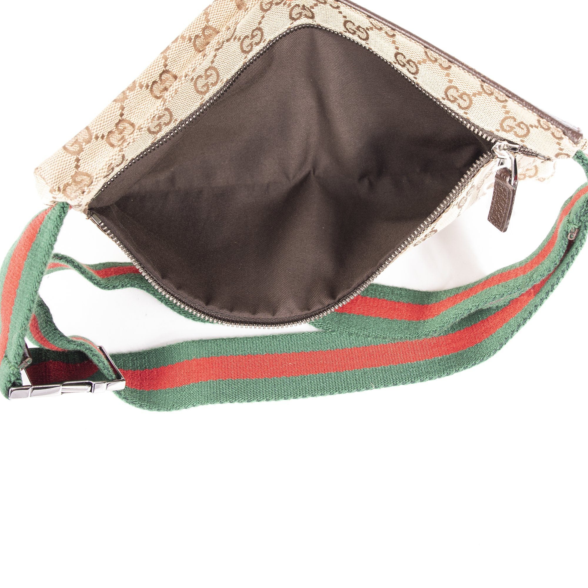 Gucci Vintage GG Canvas Belt Bag