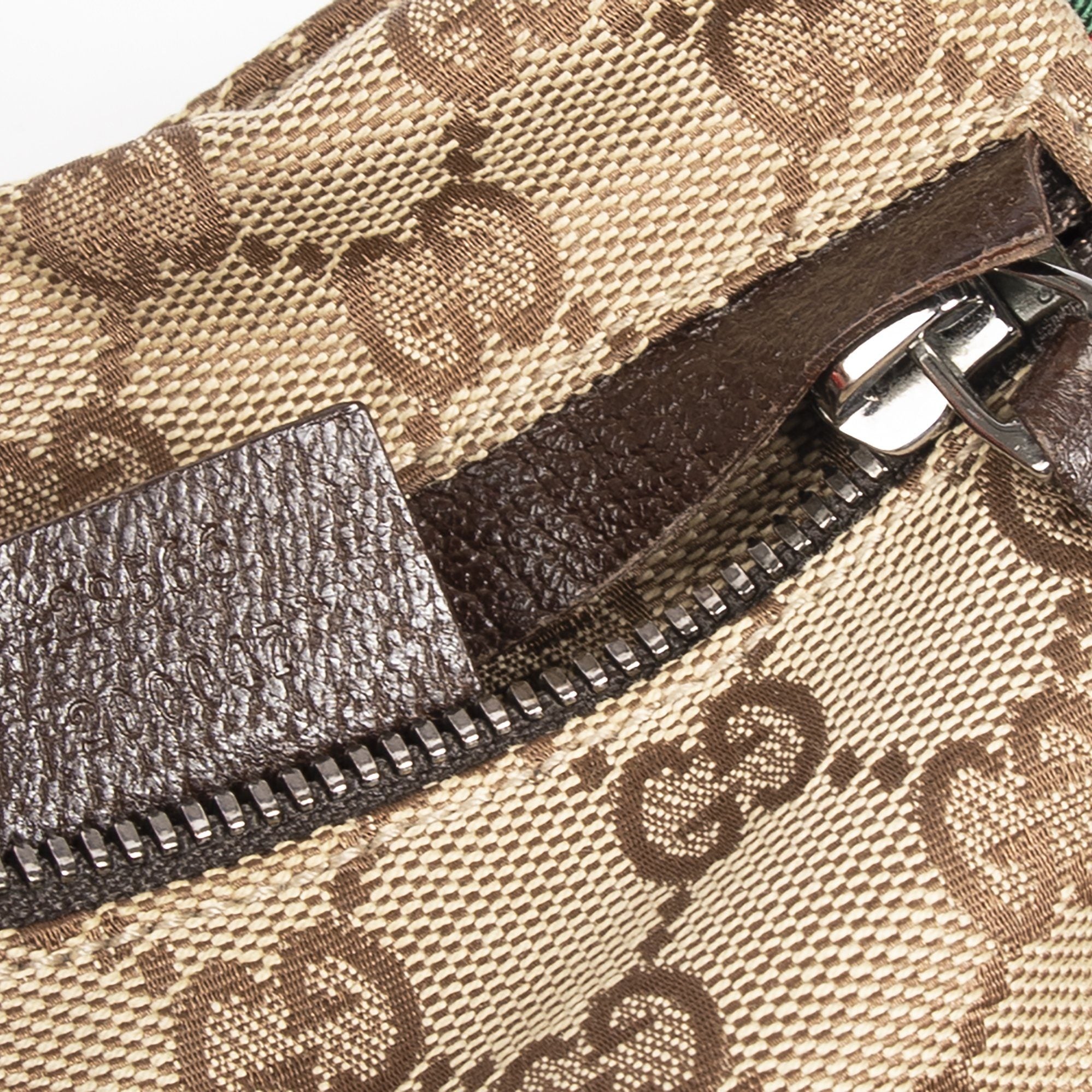 Gucci Vintage GG Canvas Belt Bag