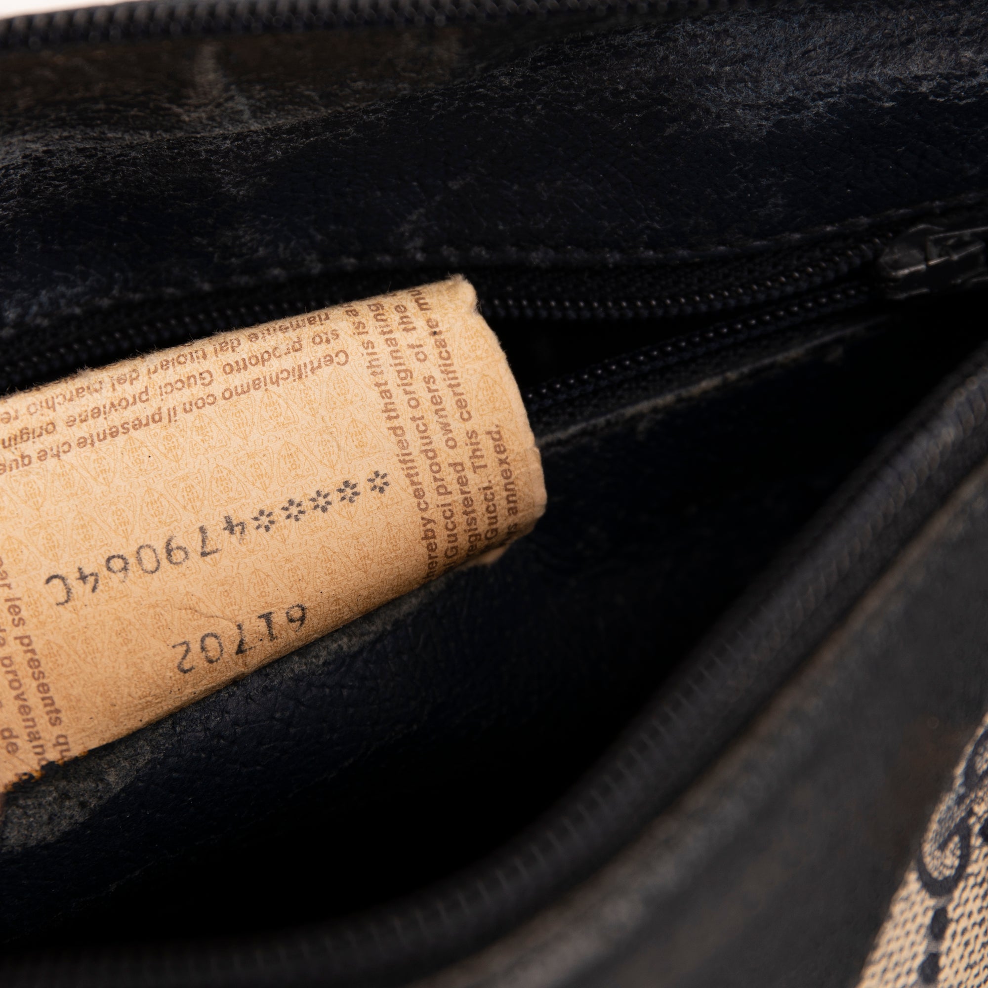 Gucci Vintage GG Plus Boston Bag