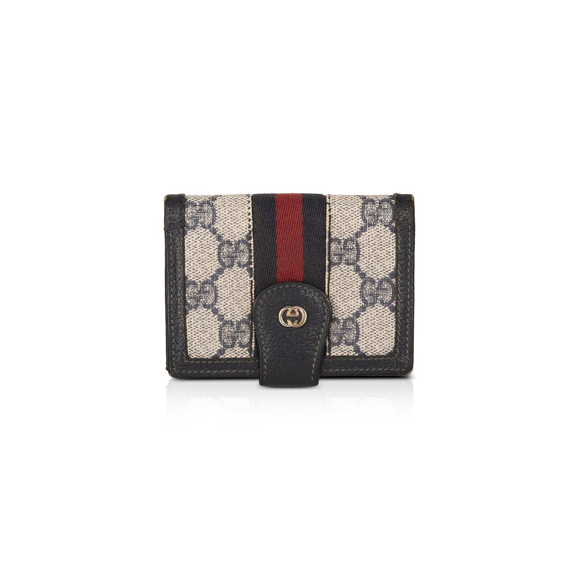 Gucci Vintage GG Plus Card Holder