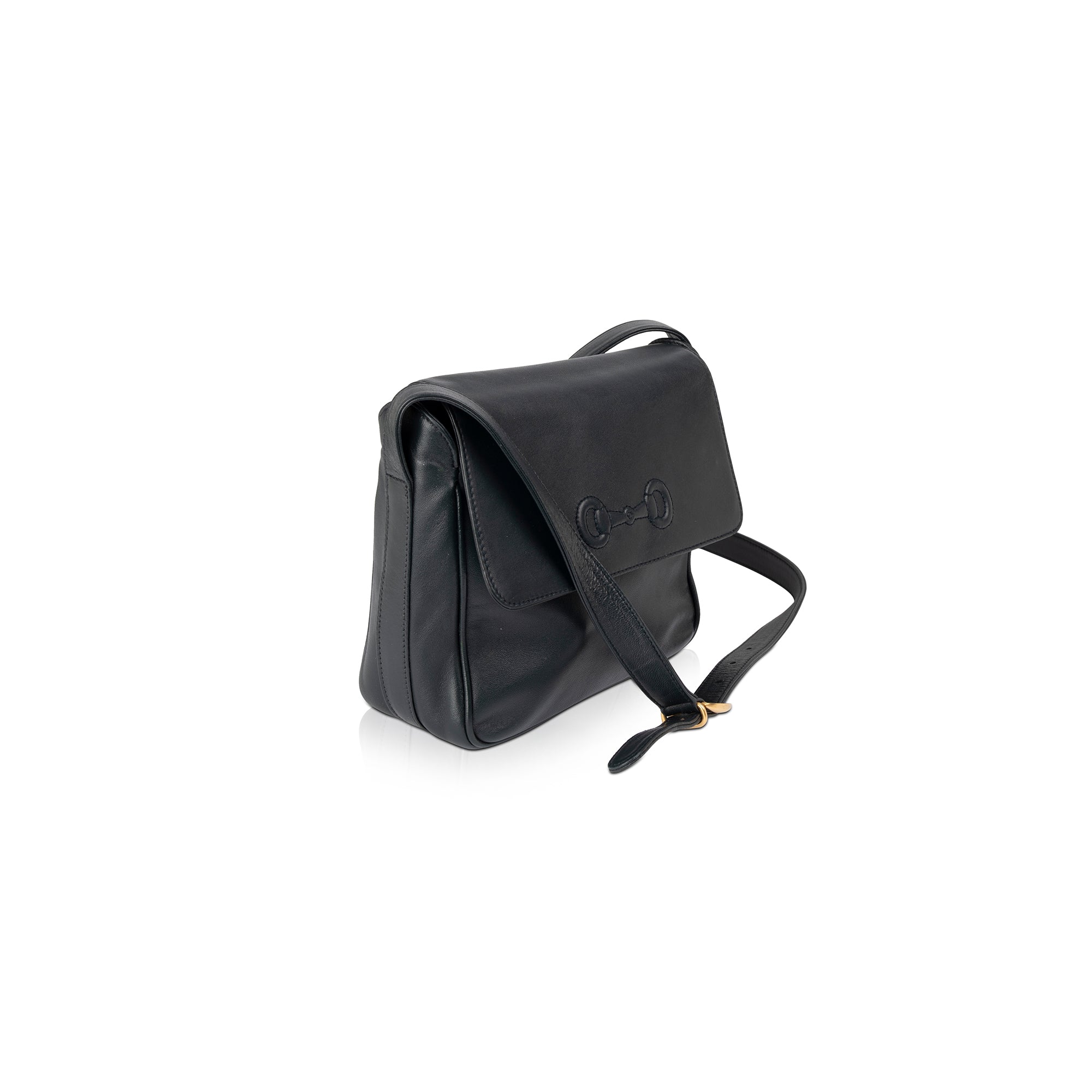 Gucci Vintage Leather Crossbody Bag