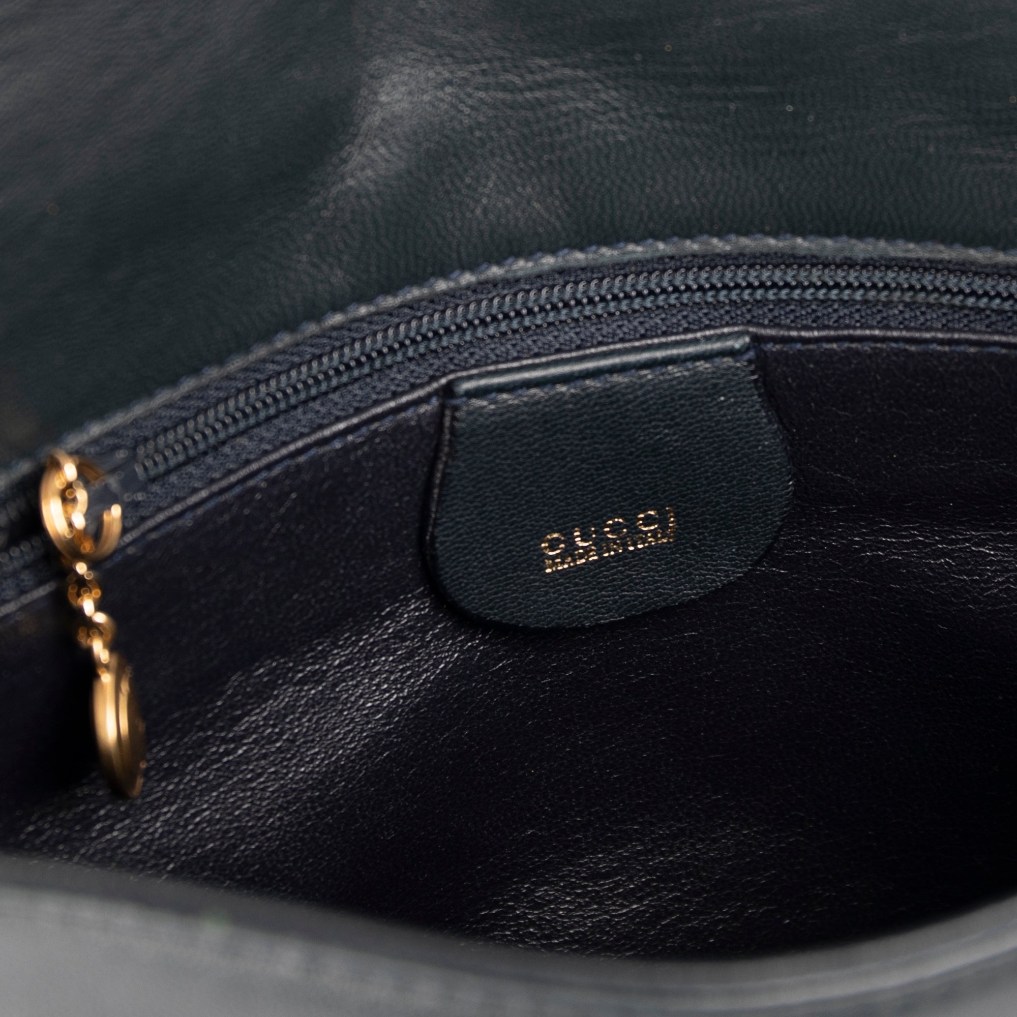 Gucci Vintage Leather Crossbody Bag