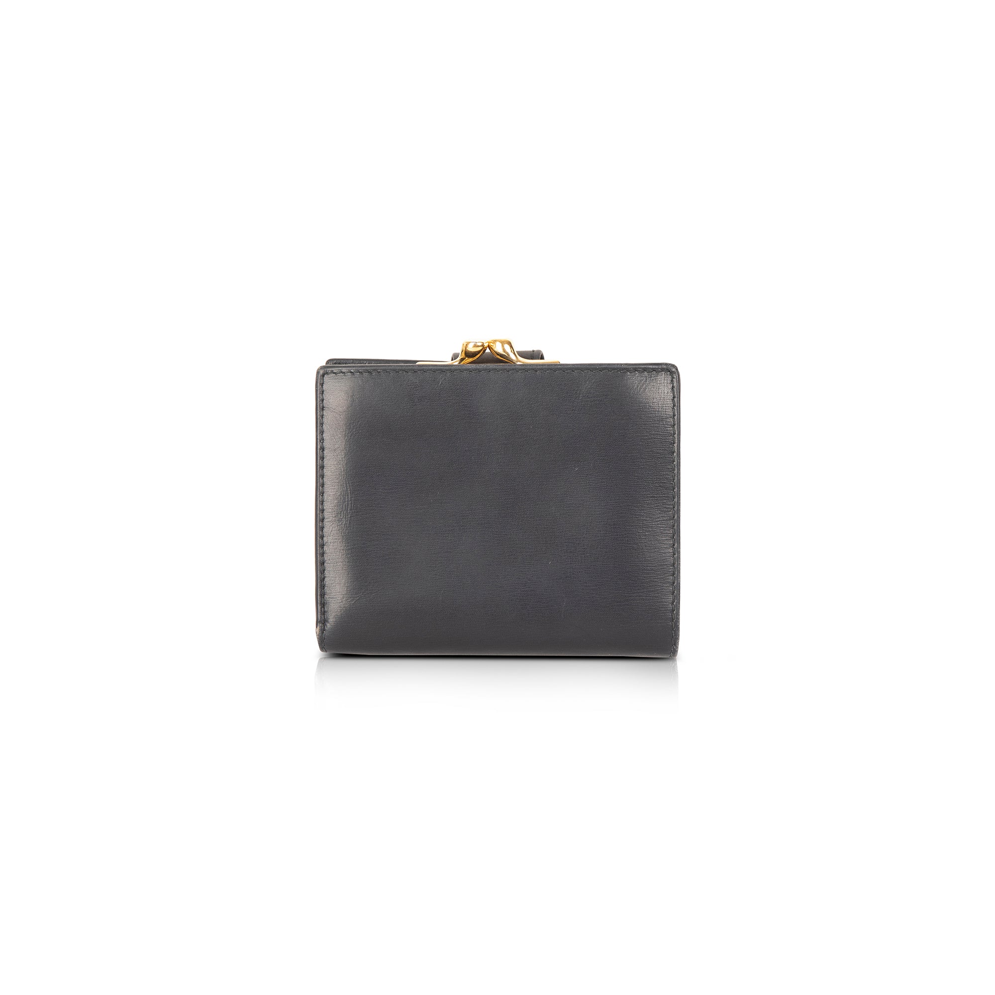 Gucci Vintage Leather French Wallet