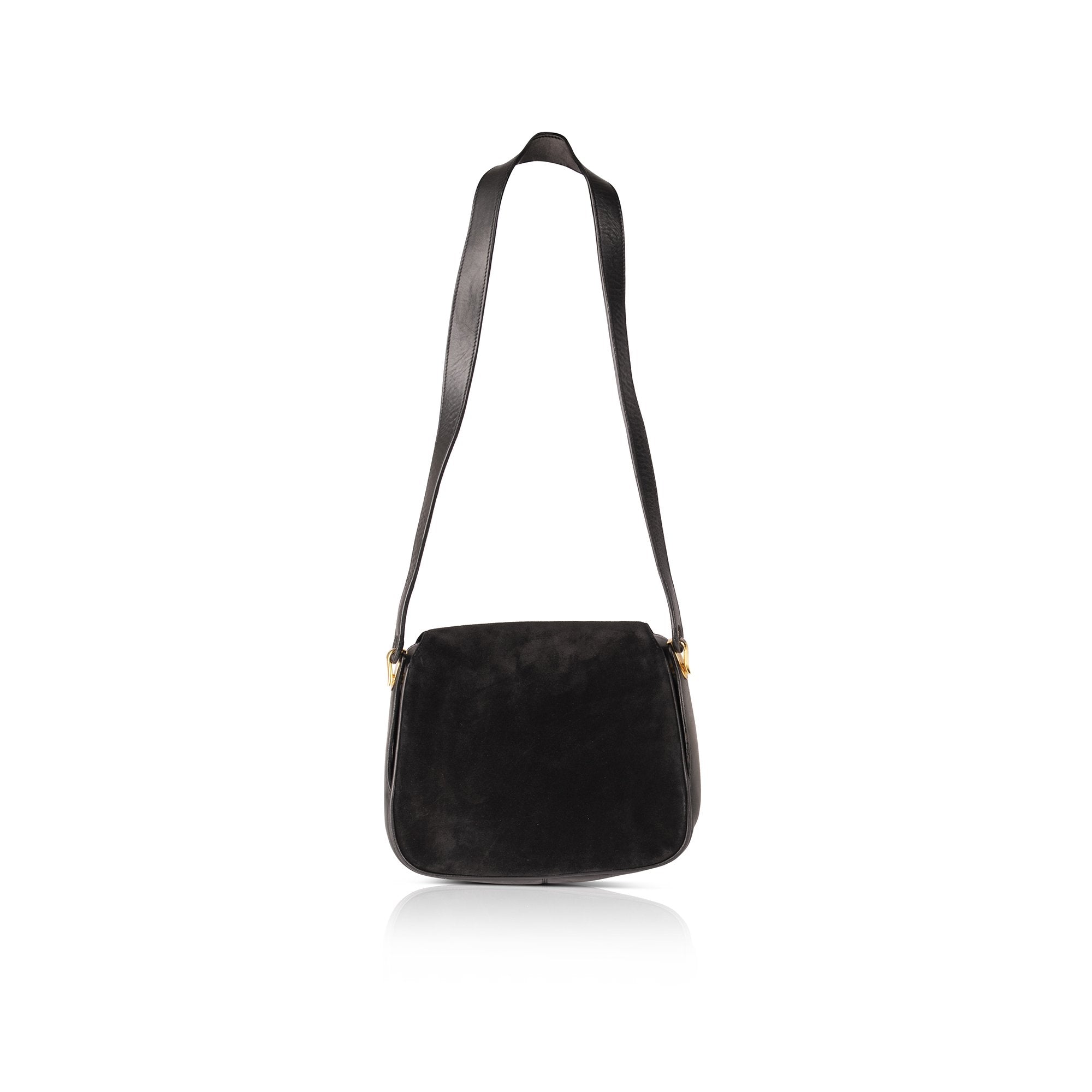 Gucci-Vintage-Suede-Shoulder-