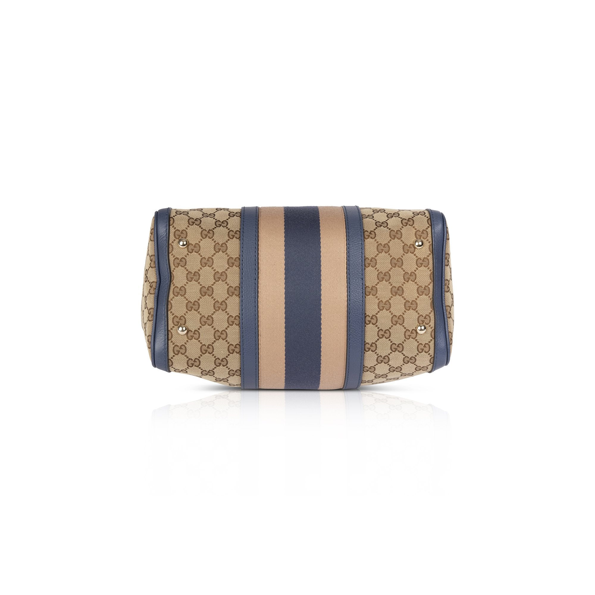 Gucci Vintage Web Original GG Boston Bag