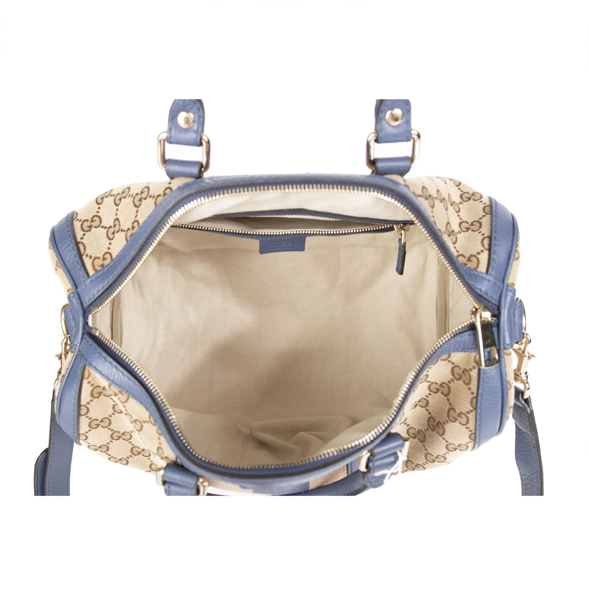 Gucci Vintage Web Original GG Boston Bag