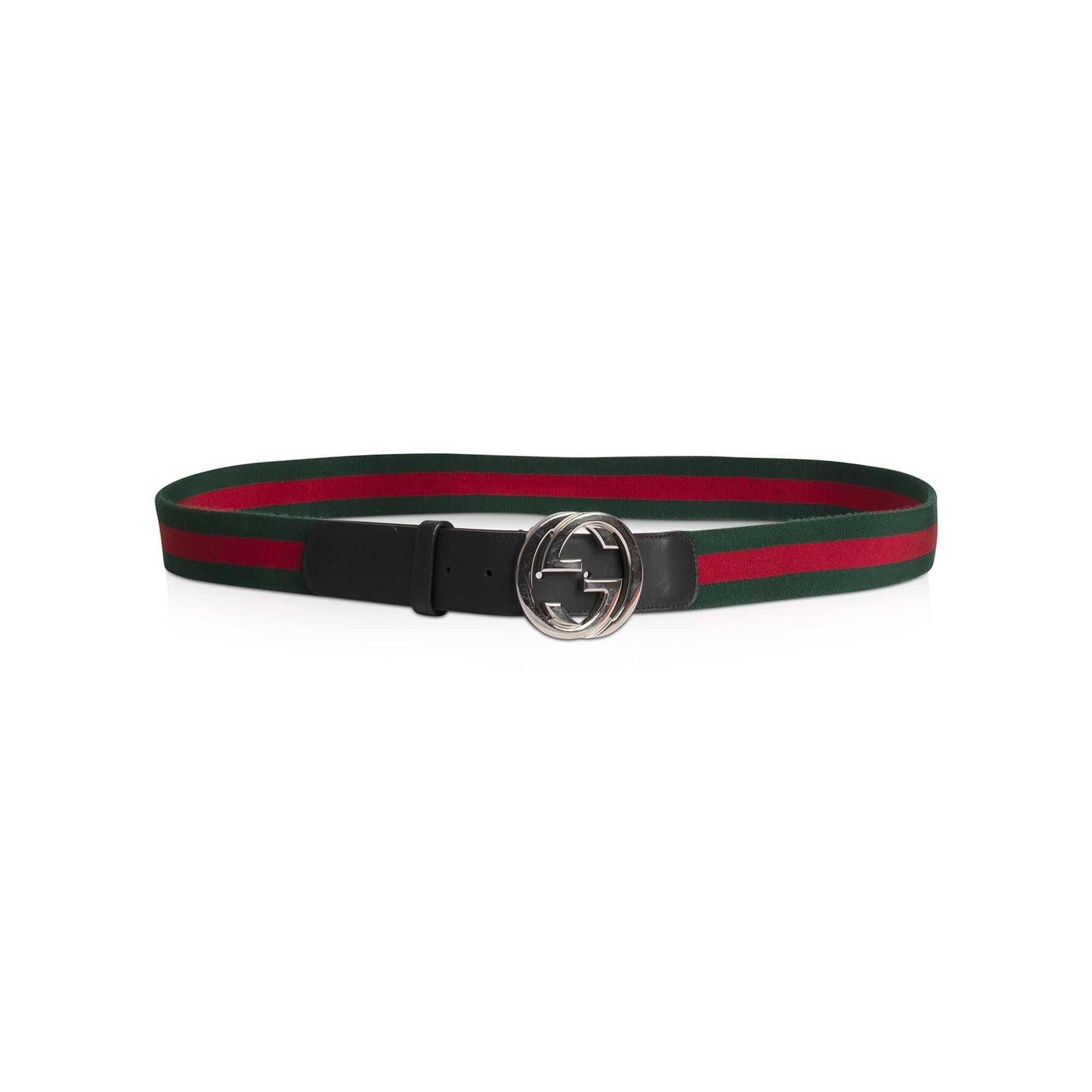 Gucci Web Belt with G Buckle