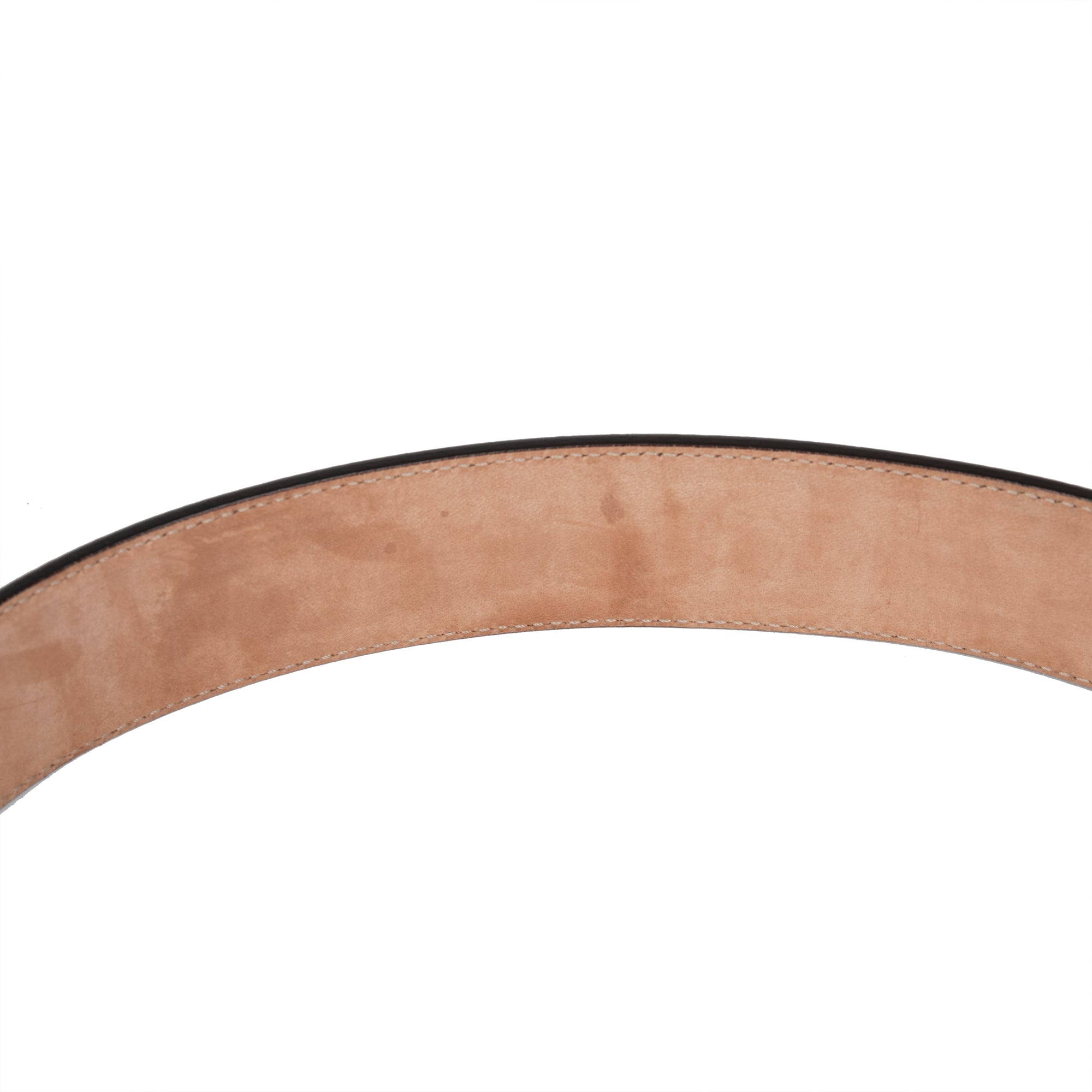 Gucci Web Leather Belt with G Buckle