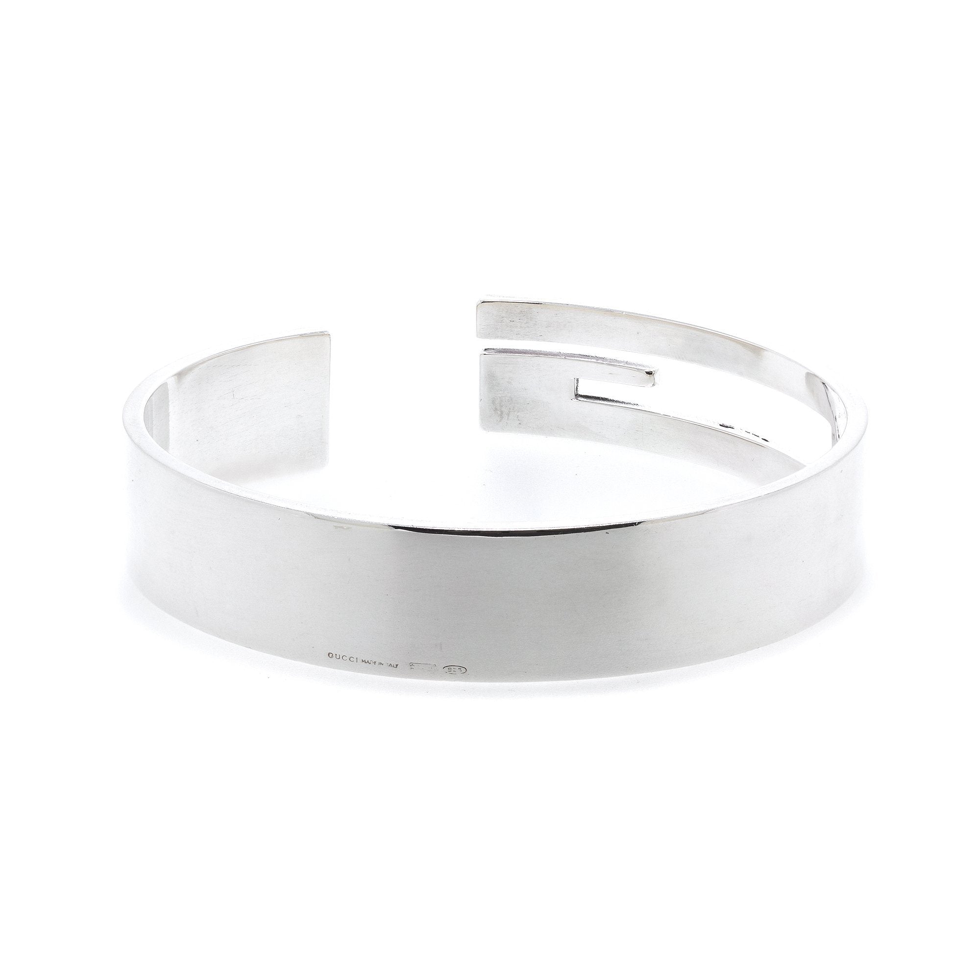 Gucci Wide Cutout Logo Cuff