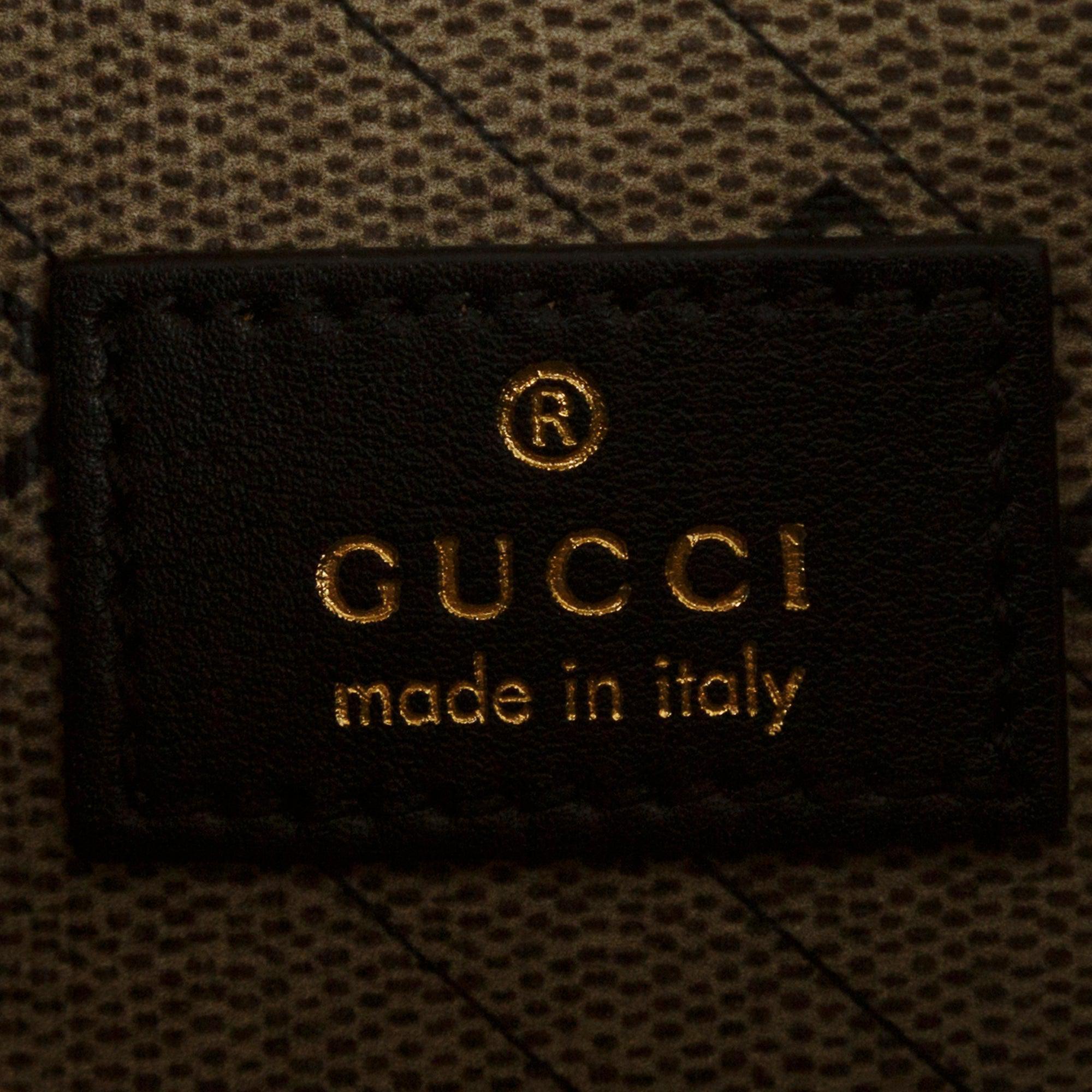 Gucci X Balenciaga The Hacker Project GG Supreme Hourglass Small Top Handle Bag