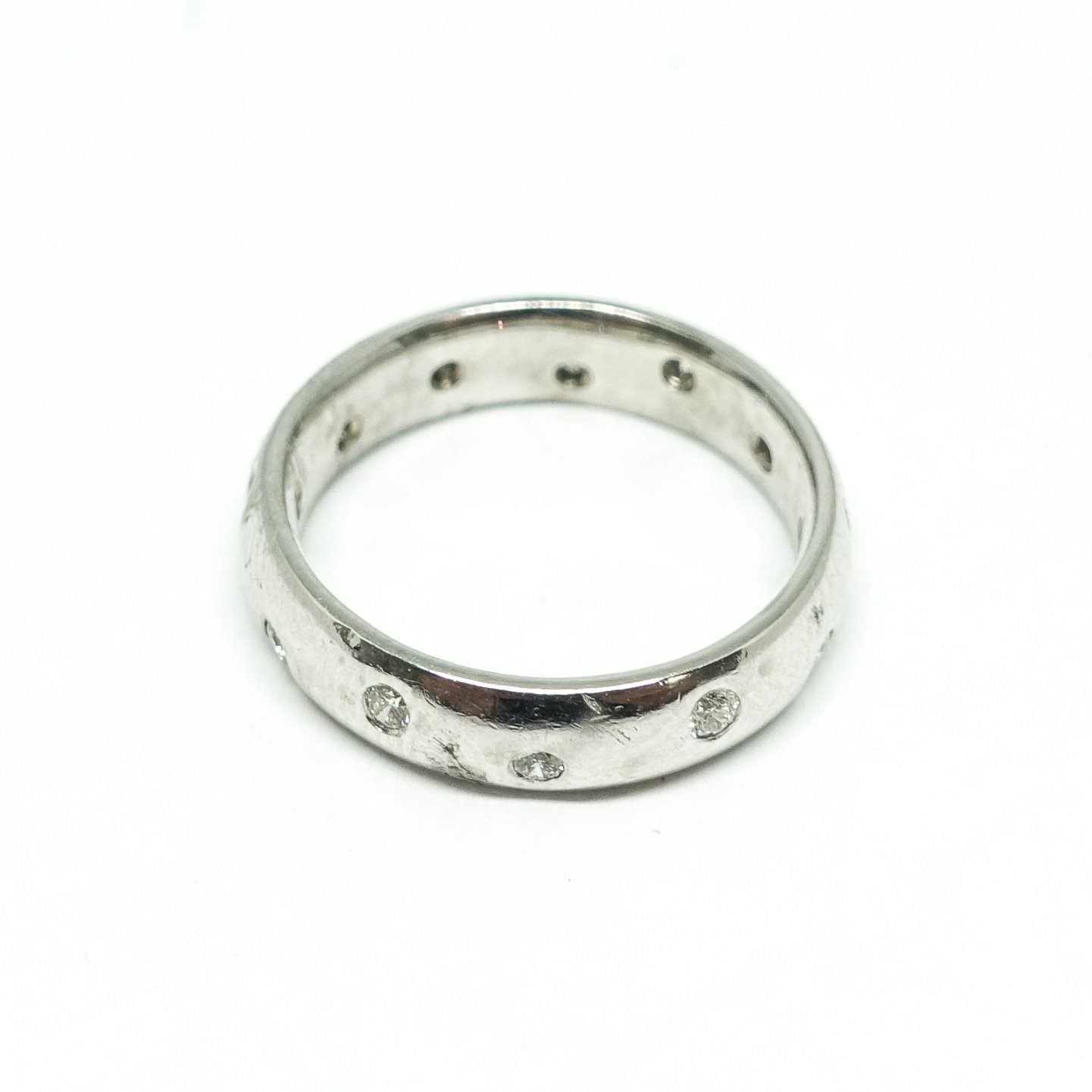 Gypsy Set Diamond Band