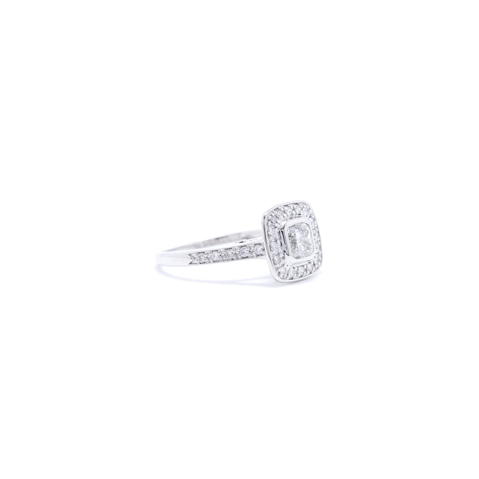 Halo Design Diamond Engagement Ring