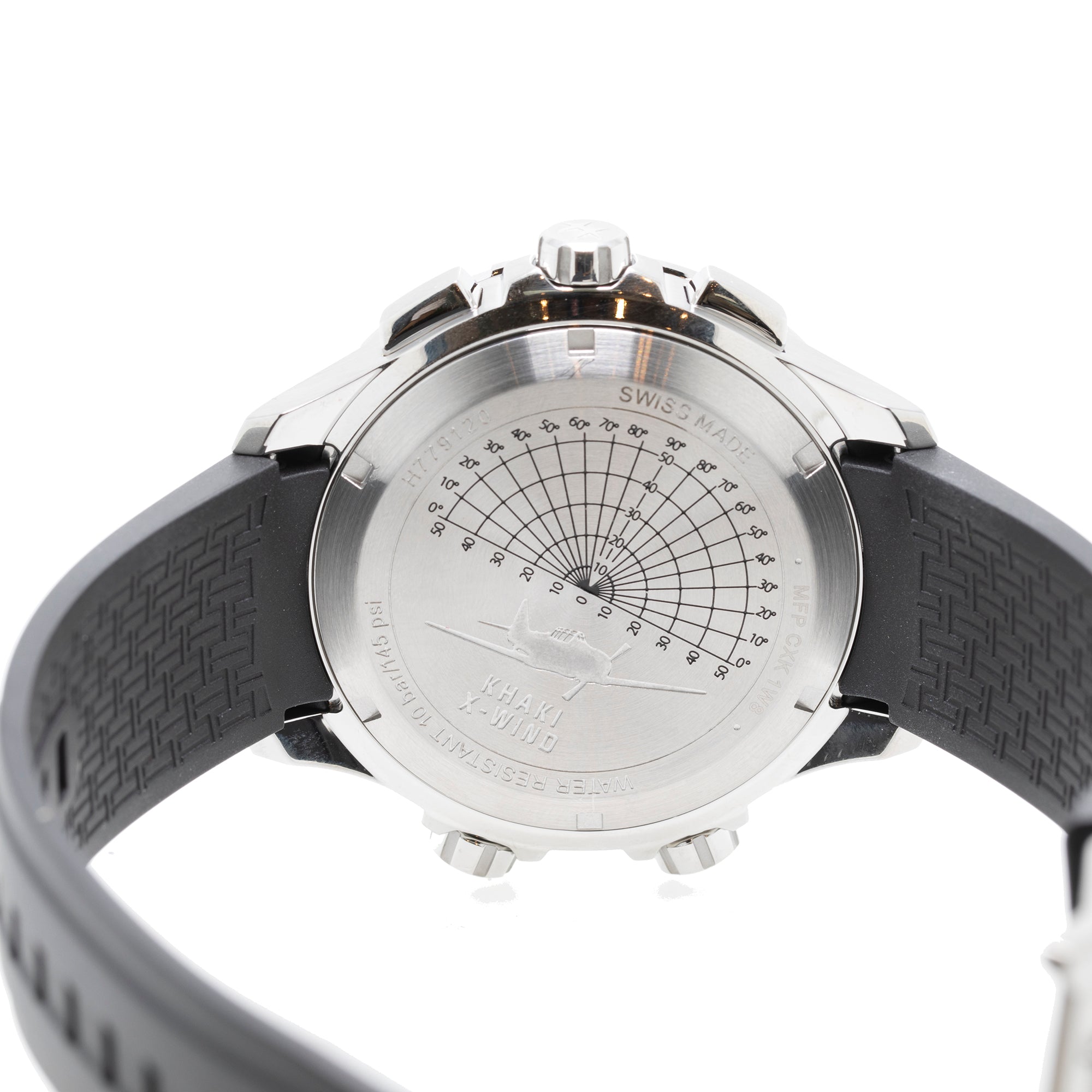 Hamilton Khaki Aviation X-Wind GMT Chronograph Watch w/ Box & Papers