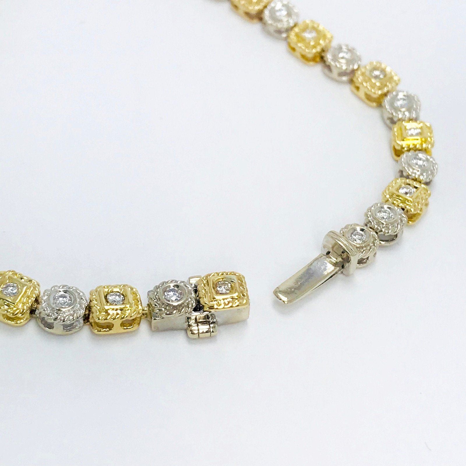 Hand Assembled Diamond Bracelet