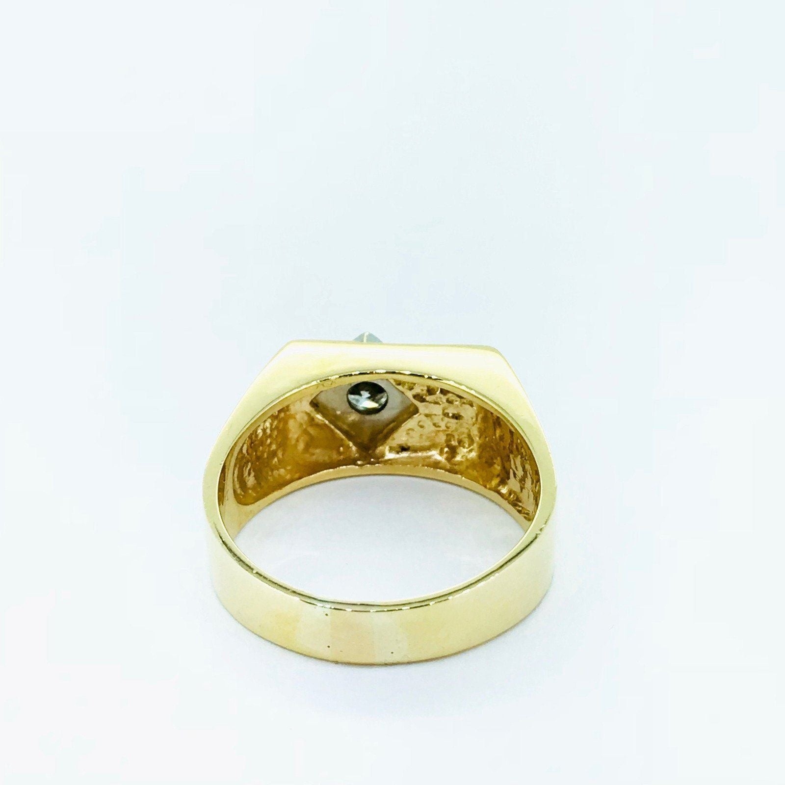 Hand Assembled Diamond Ring