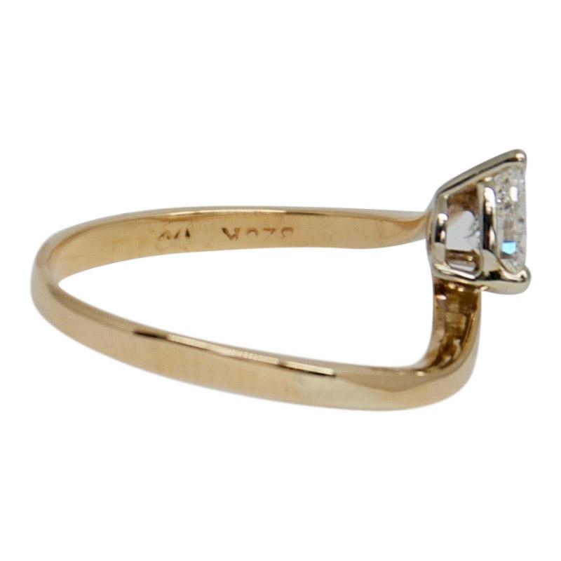 Heart Shaped Diamond Solitaire Ring