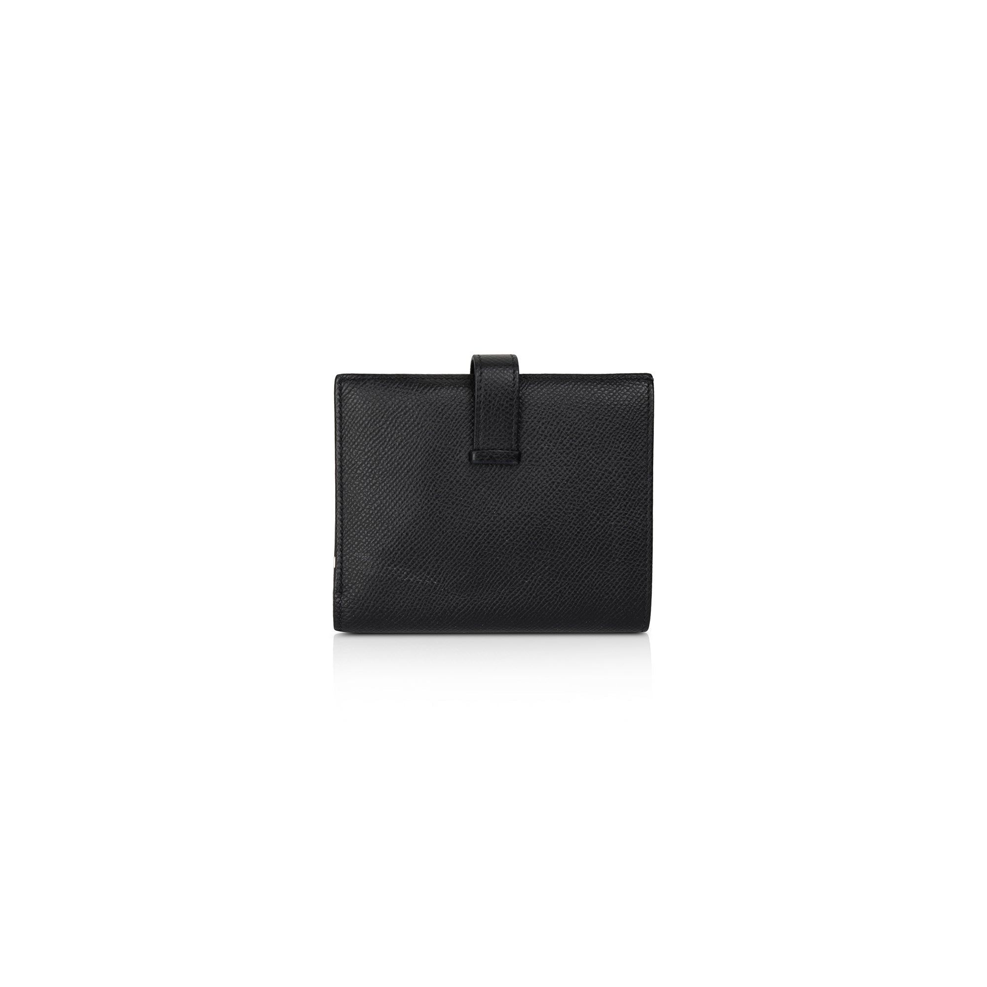 Hermes 2020 Epsom Leather Bearn Compact Wallet