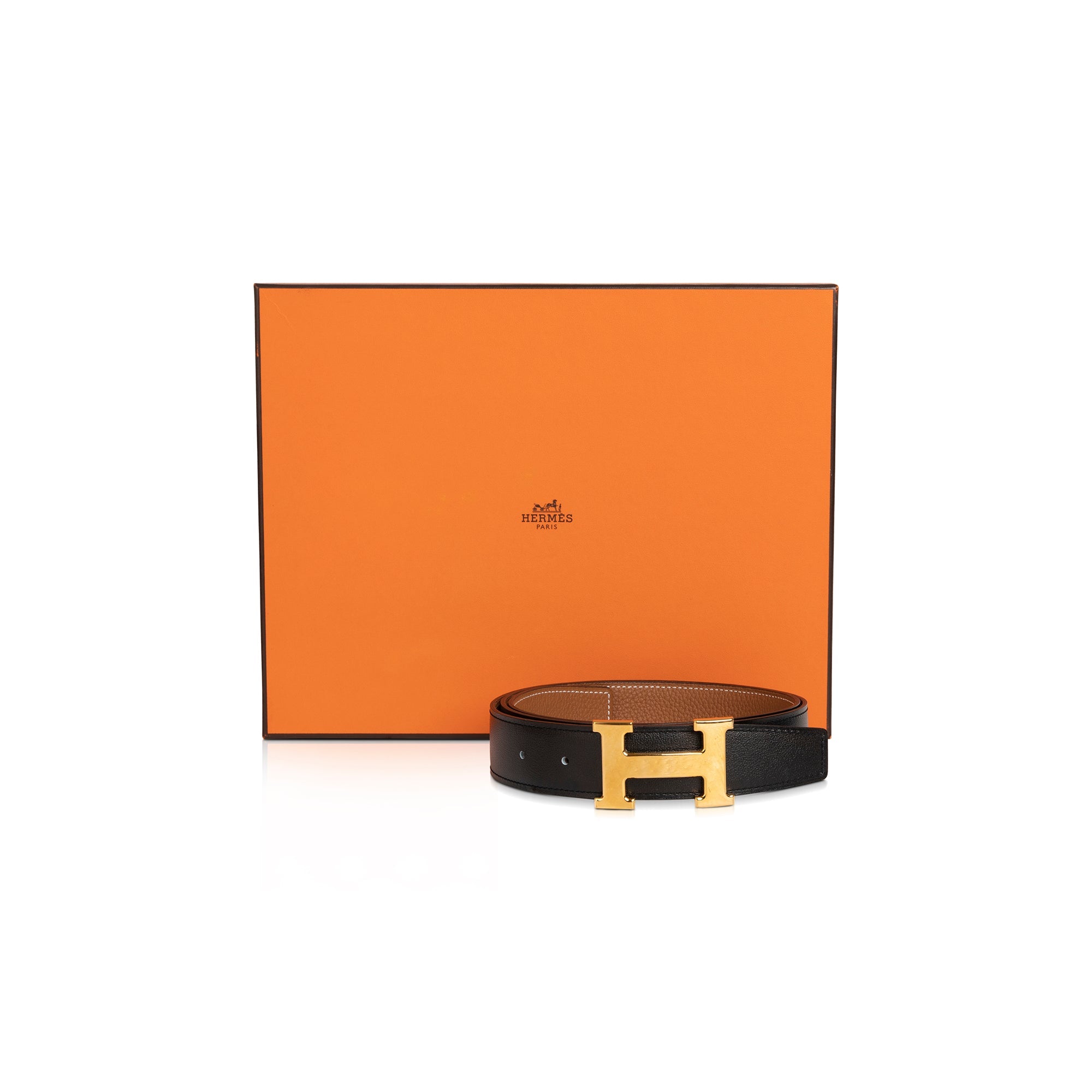 Hermes 2020 Reversible 32 mm H Belt Kit w/ Box