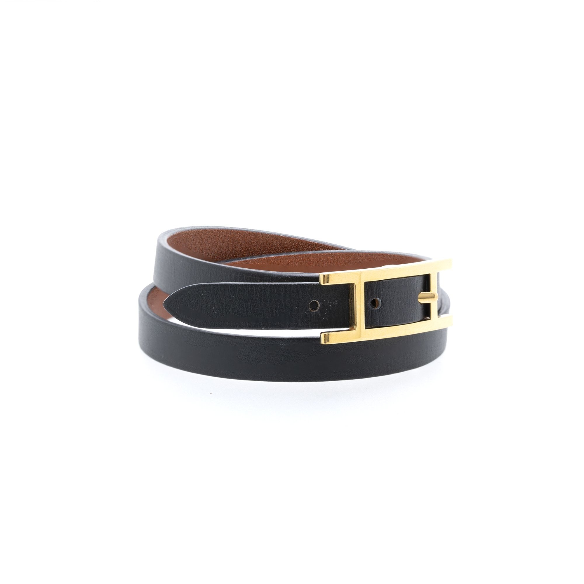 Hermes Behapi Double Tour Bracelet