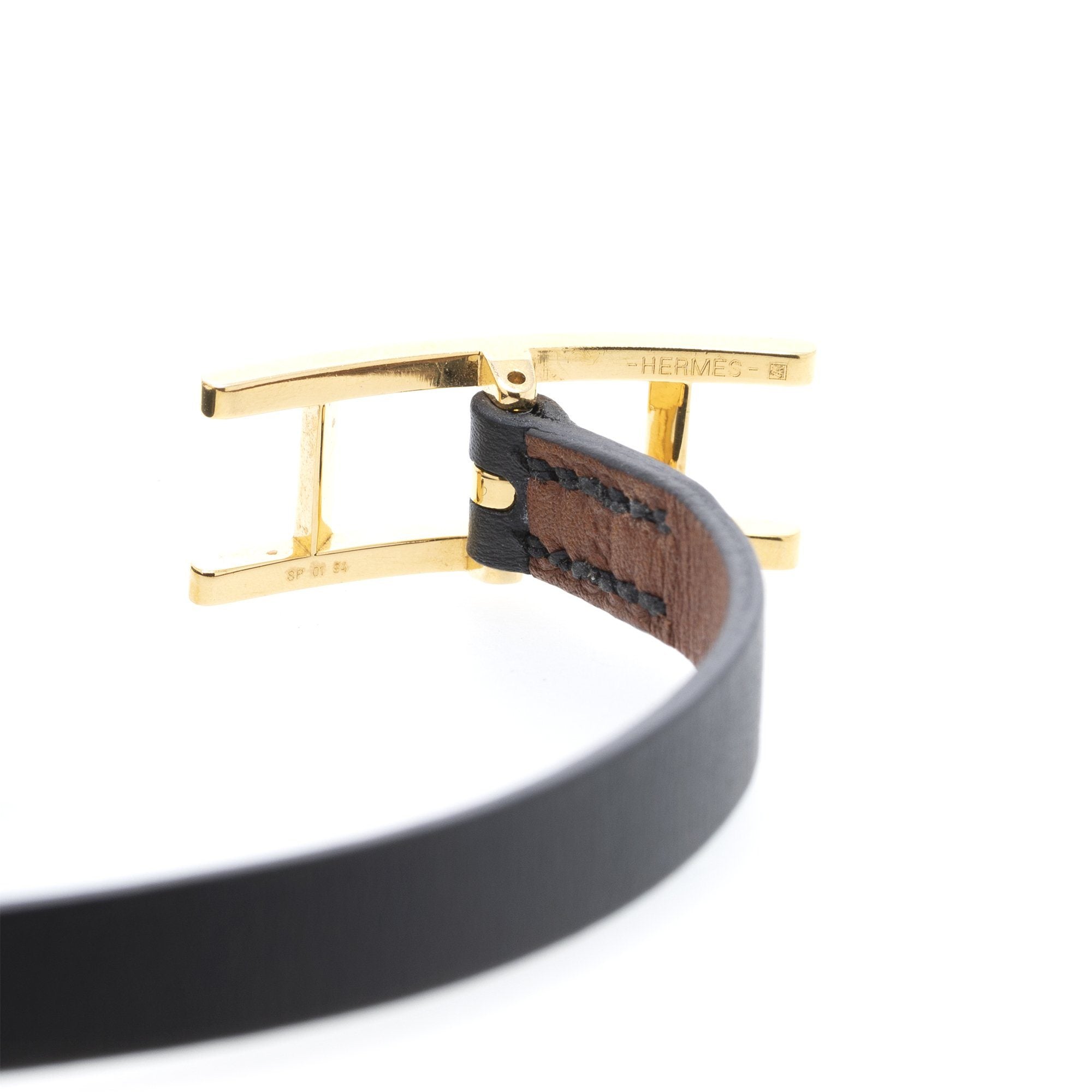 Hermes Behapi Double Tour Bracelet