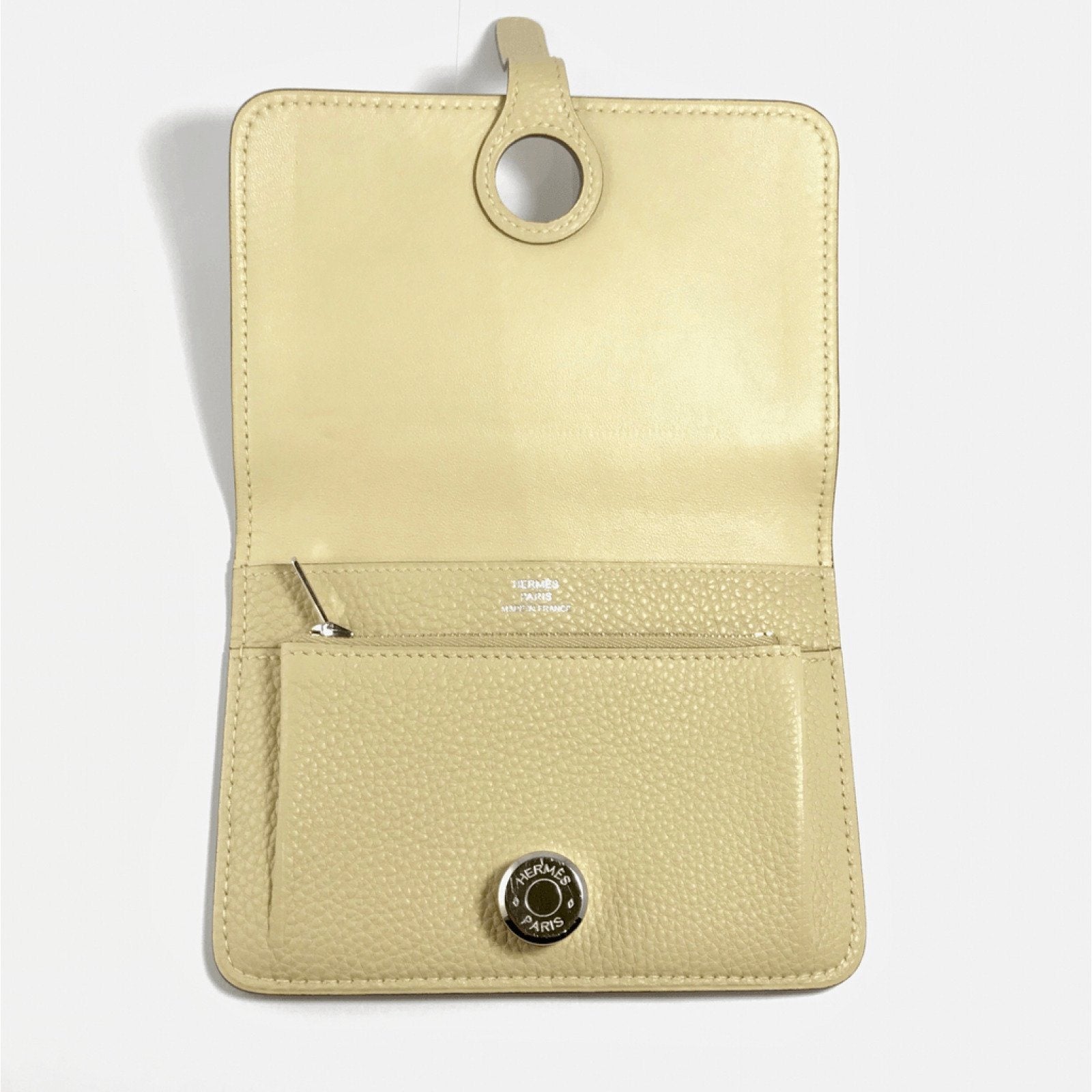 Hermes Beige Dogon Wallet