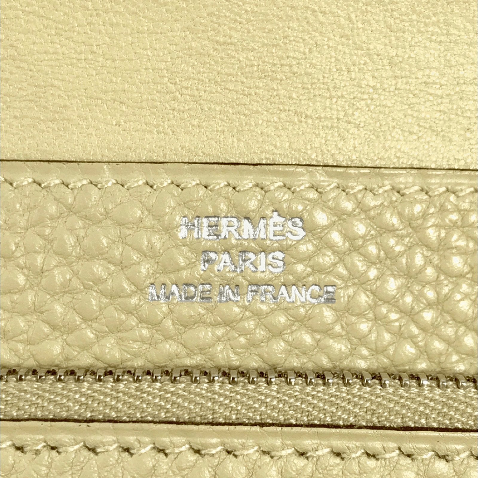 Hermes Beige Dogon Wallet