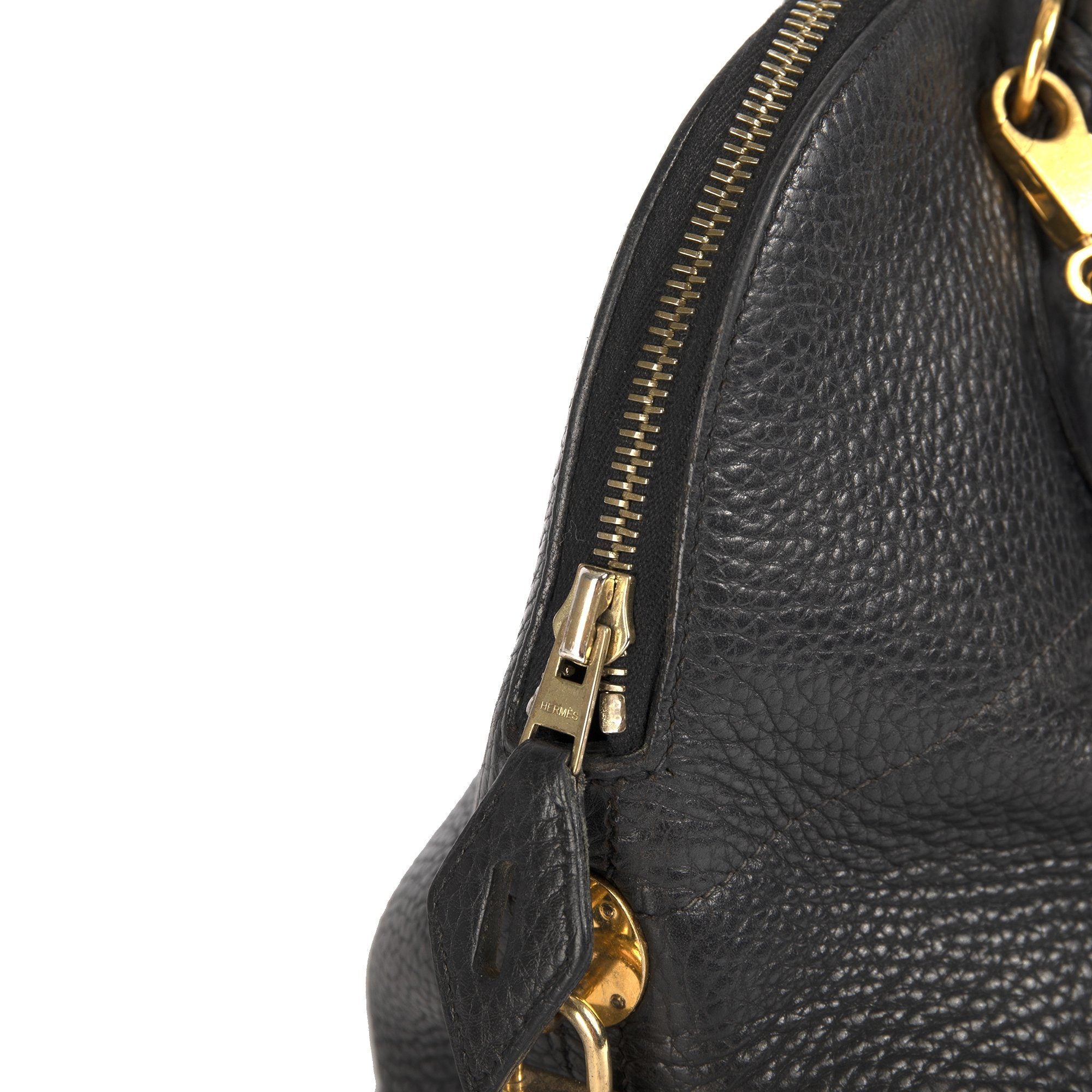 Hermes Black Clemence Bolide 35