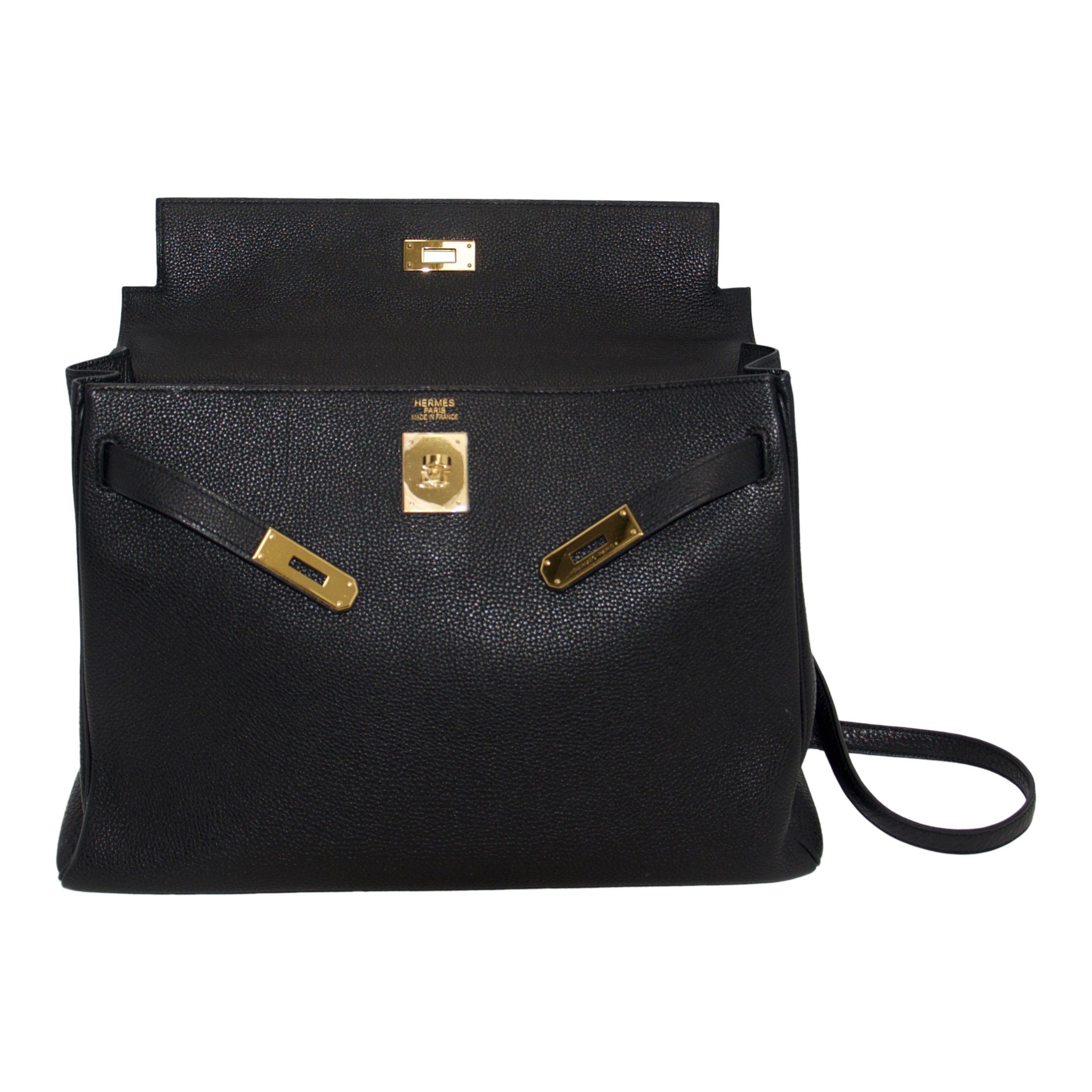 Hermes Black Kelly 35