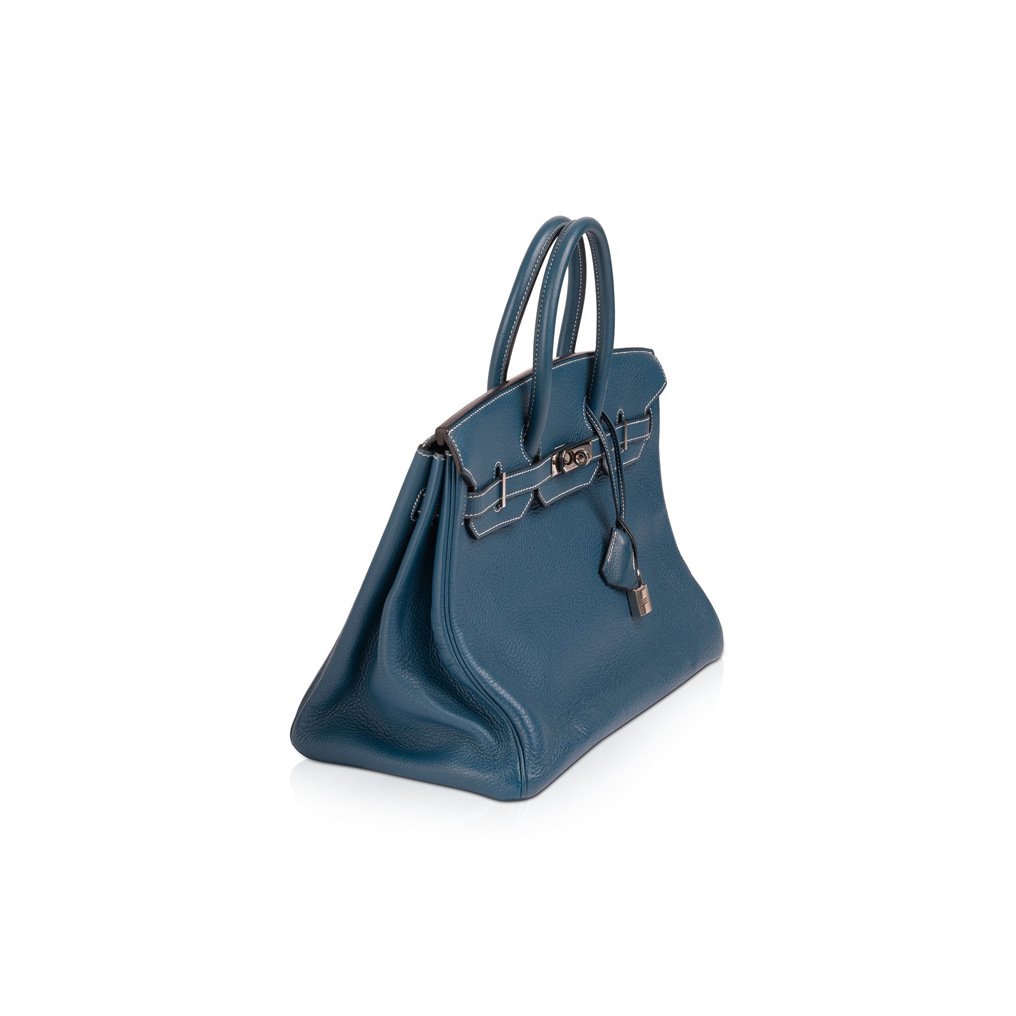 Hermes Bleu Jean Clemence Birkin 35