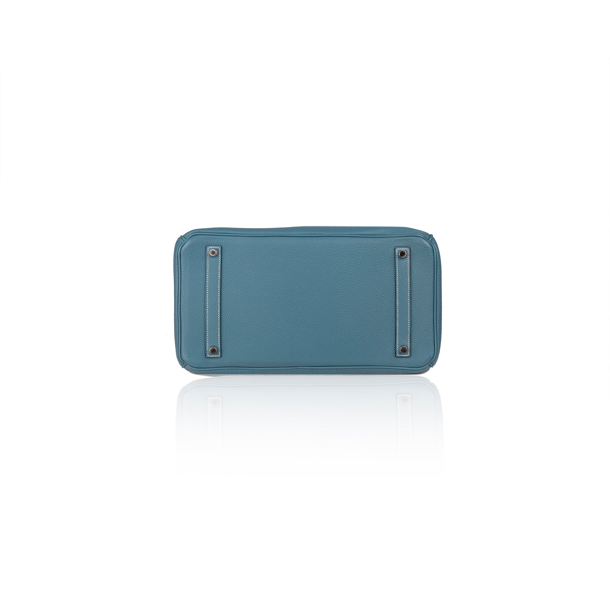 Hermes Bleu Jean Togo Birkin 35 w/ Box